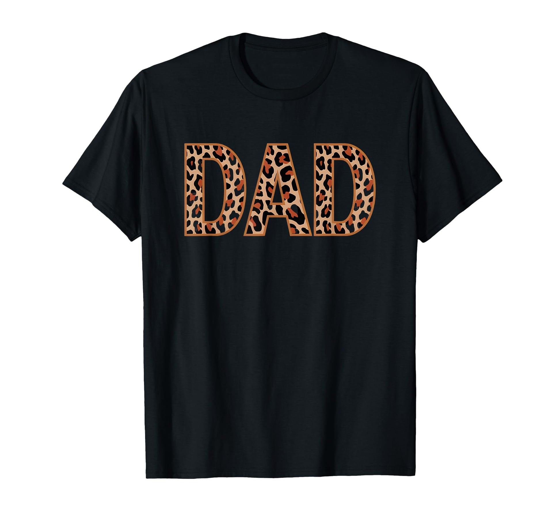 Leopard Pattern Dad Fathers Day T-Shirt - Streetwear Style Men Women - T-Shirt, Sweatshirt, Hoodie