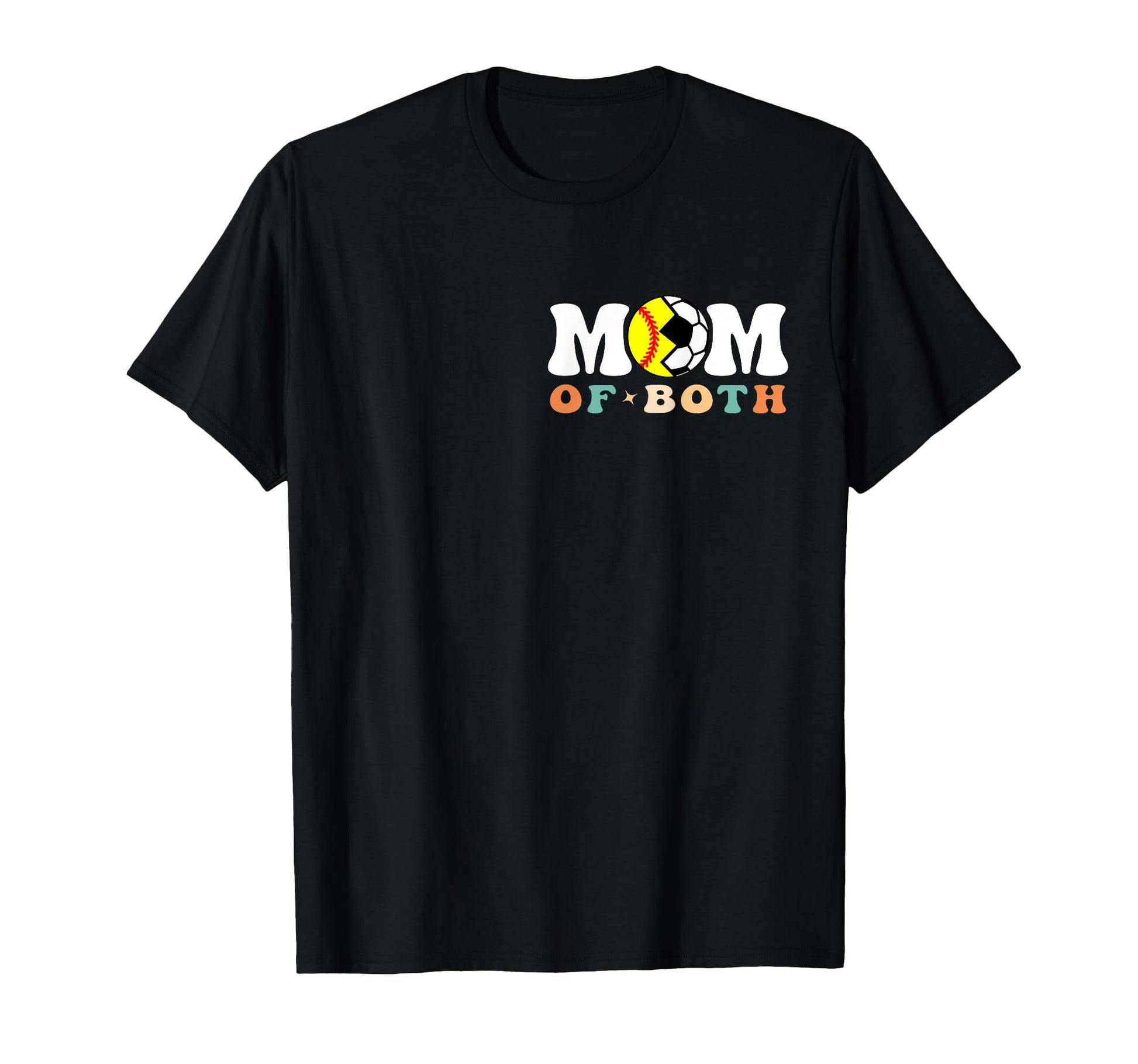 My Mom Both Era Soccer Softball 2 Sides T-Shirt - Unique Graphic Men Women - T-Shirt, Sweatshirt, Hoodie