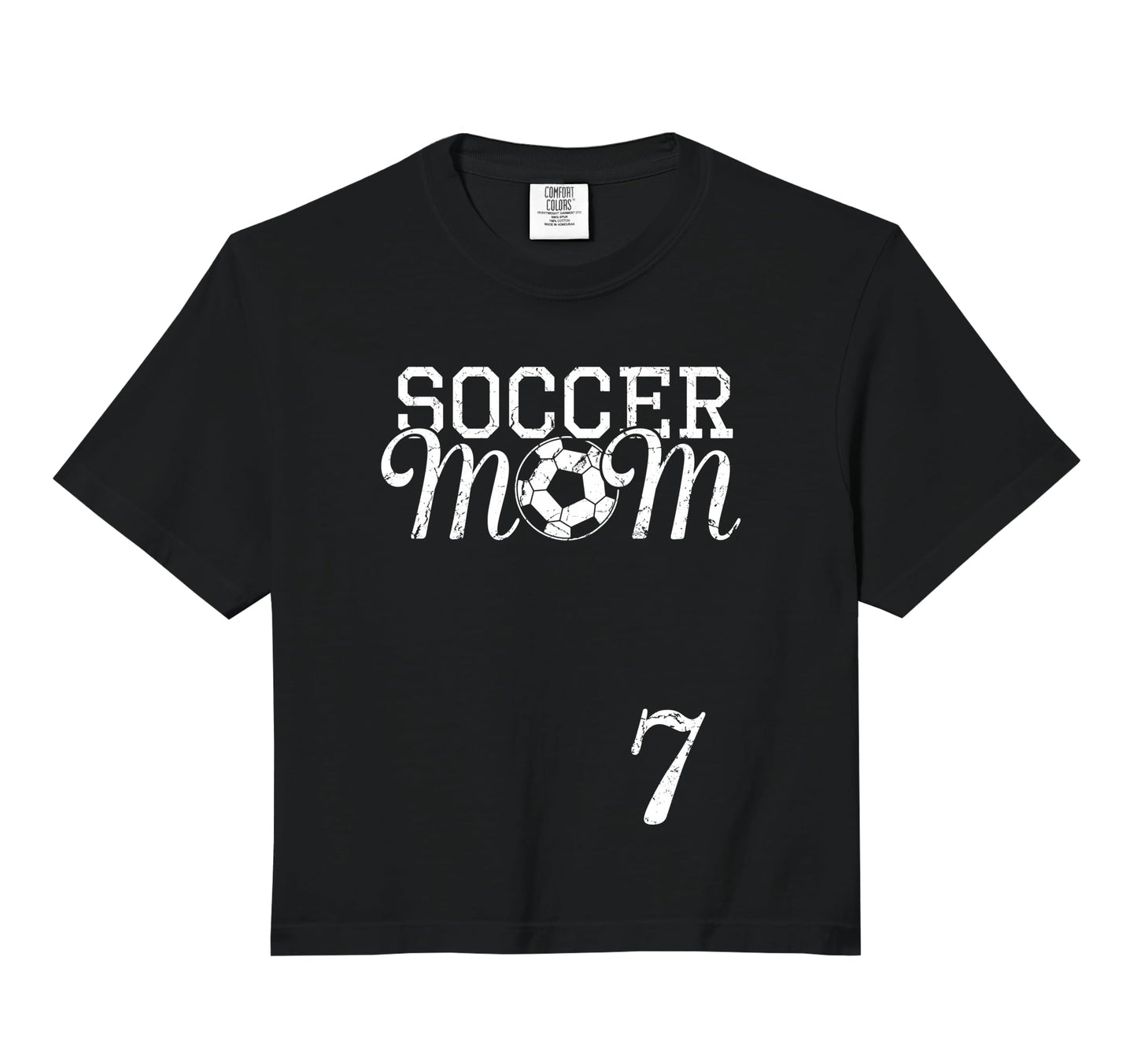 Soccer Mom Jersey Number 7 Favorite Sweatshirt - Unique Graphic for Adults - T-Shirt, Sweatshirt, Hoodie