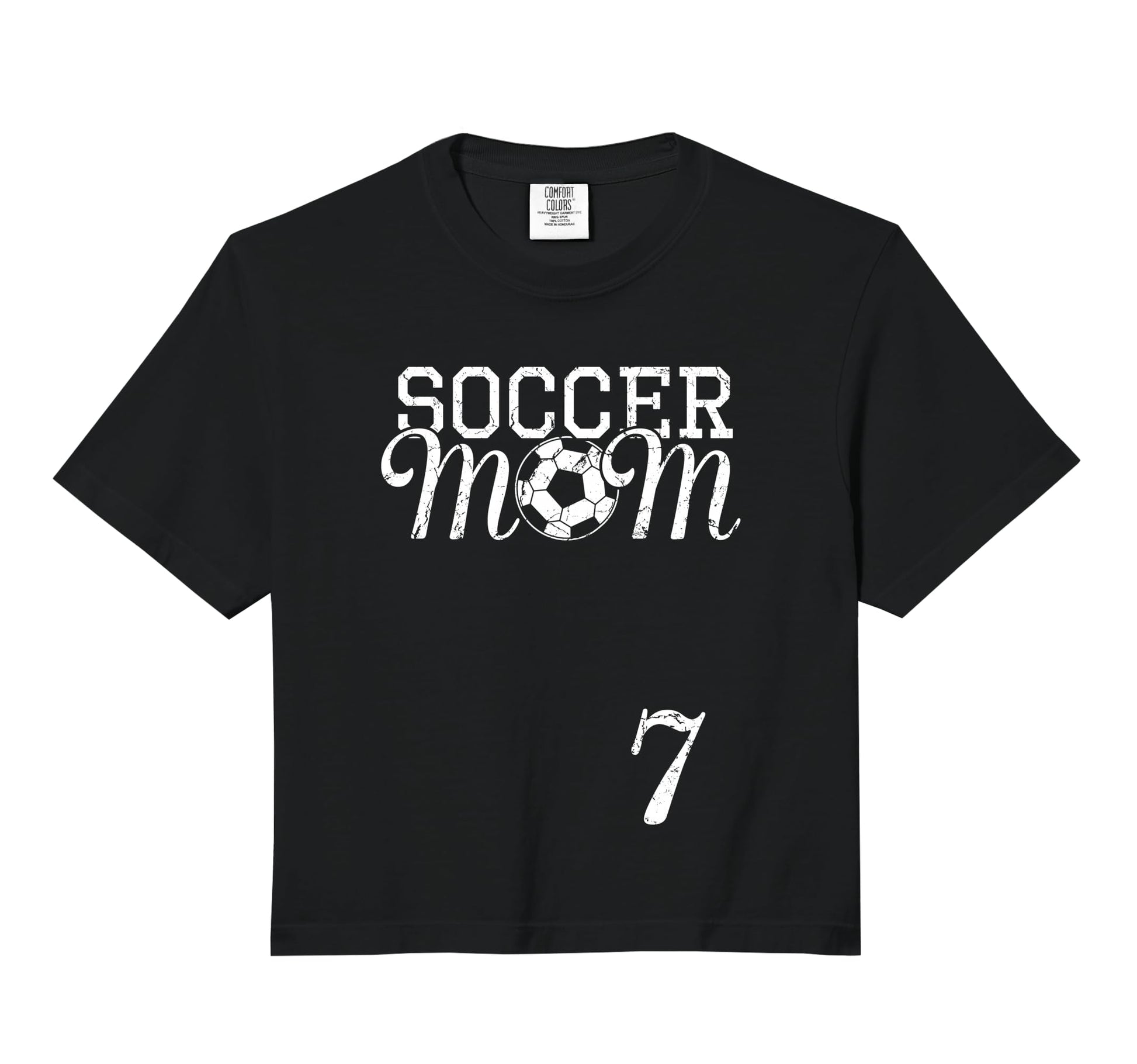 Soccer Mom Jersey Number 7 Favorite Sweatshirt - Unique Graphic for Adults - T-Shirt, Sweatshirt, Hoodie