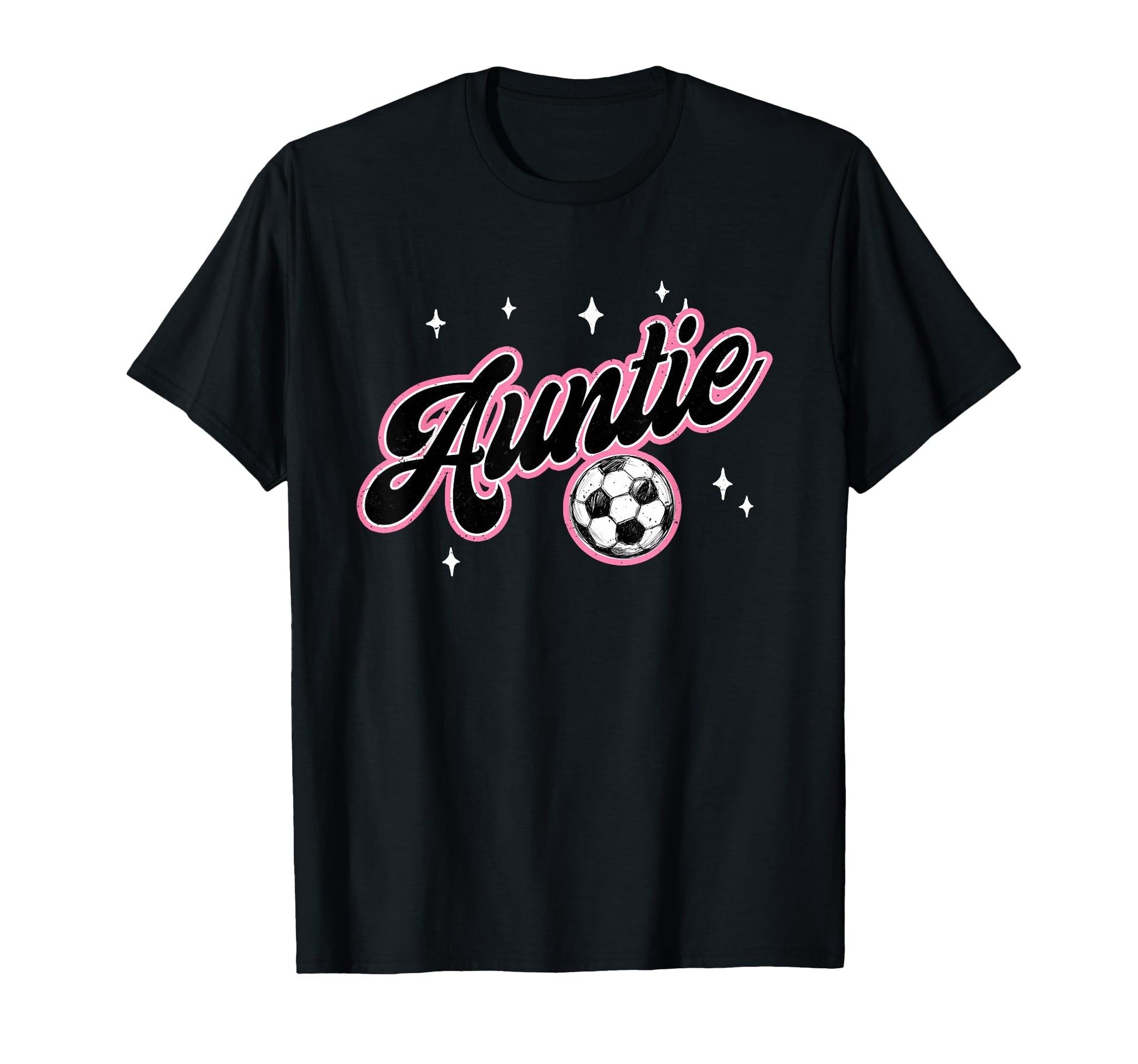 Soccer Auntie Funny Soccer Player Auntie T-Shirt - Graphic Print Unisex - T-Shirt, Sweatshirt, Hoodie