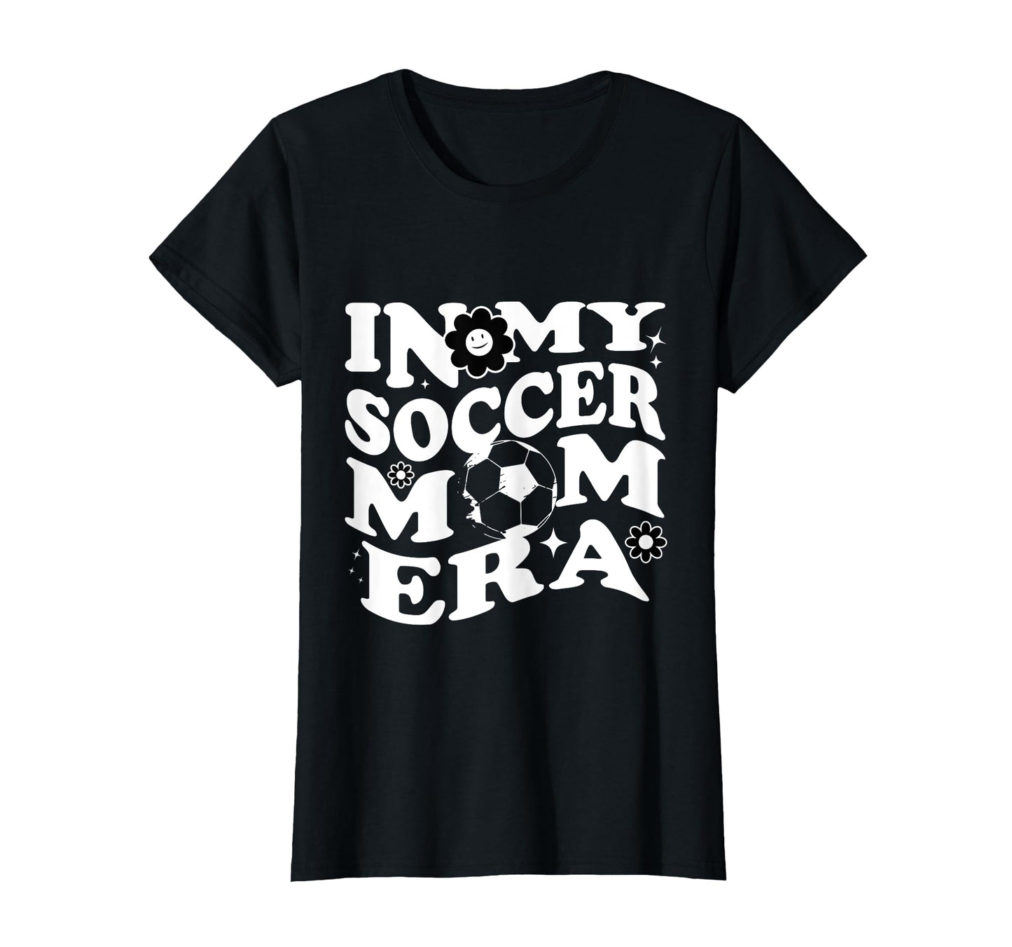 My Soccer Mom Era Groovy Soccer Mom T-Shirt - Fun Novelty Design for Adults - T-Shirt, Sweatshirt, Hoodie
