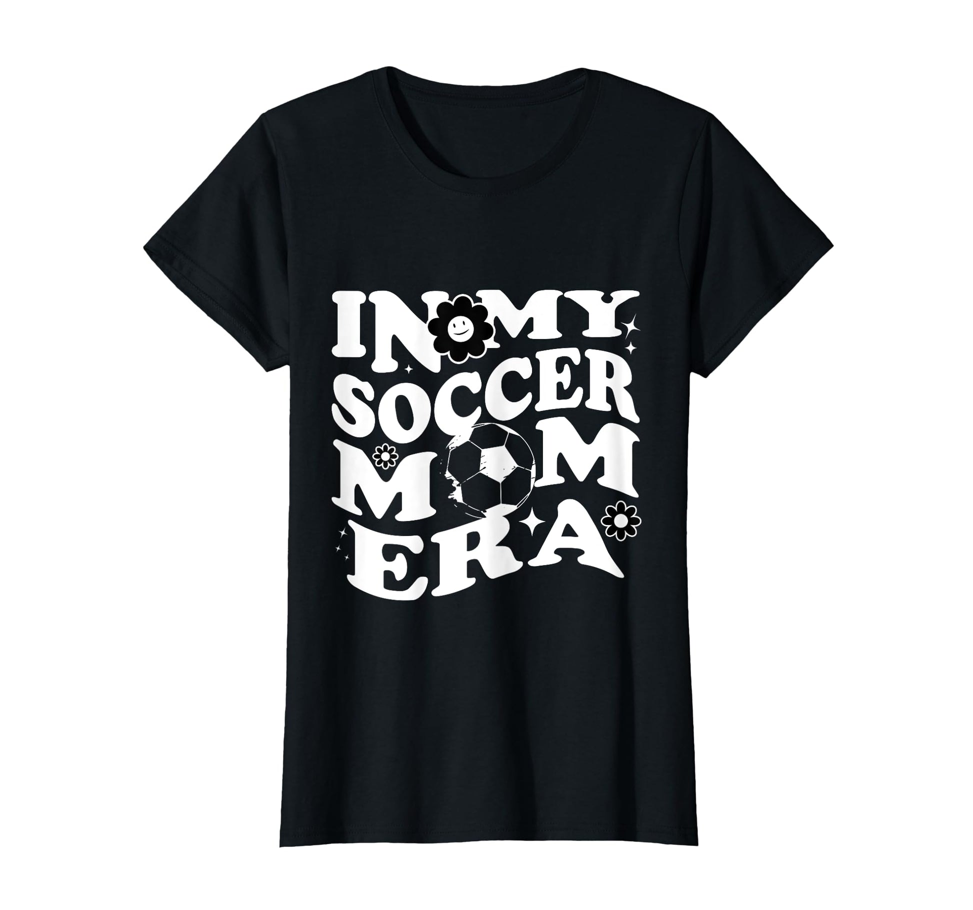 My Soccer Mom Era Groovy Soccer Mom T-Shirt - Fun Novelty Design for Adults - T-Shirt, Sweatshirt, Hoodie