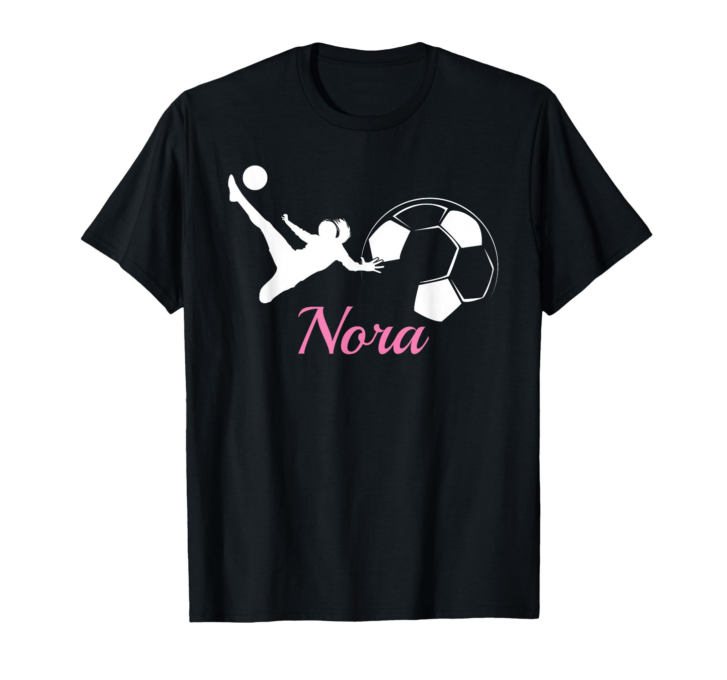 Nora Name Gift Personalized Soccer T-Shirt - Trendy Graphic Unisex - T-Shirt, Sweatshirt, Hoodie