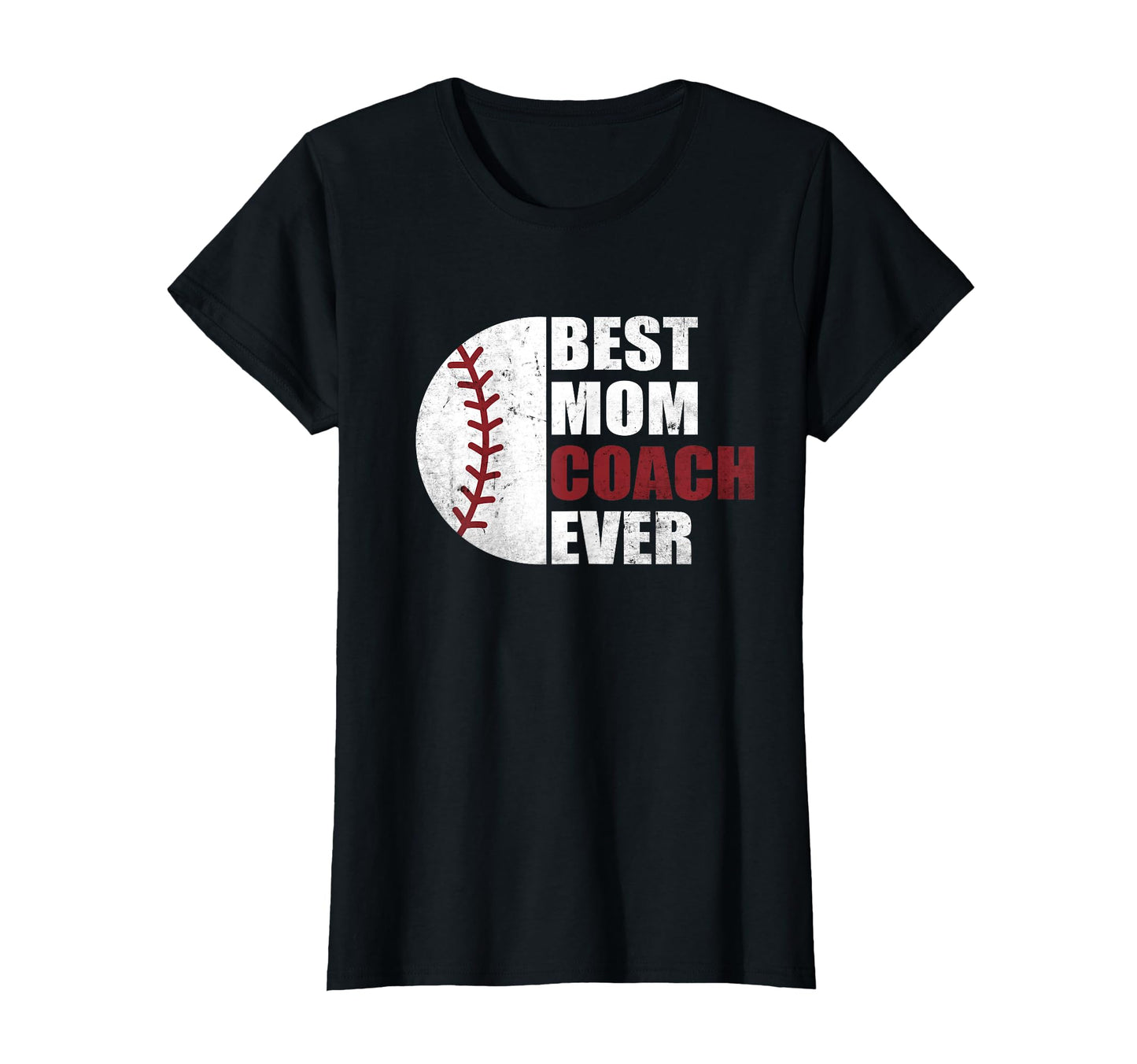 Best Baseball Mom Coach Ever Mother T-Shirt - Graphic Print for Adults - T-Shirt, Sweatshirt, Hoodie