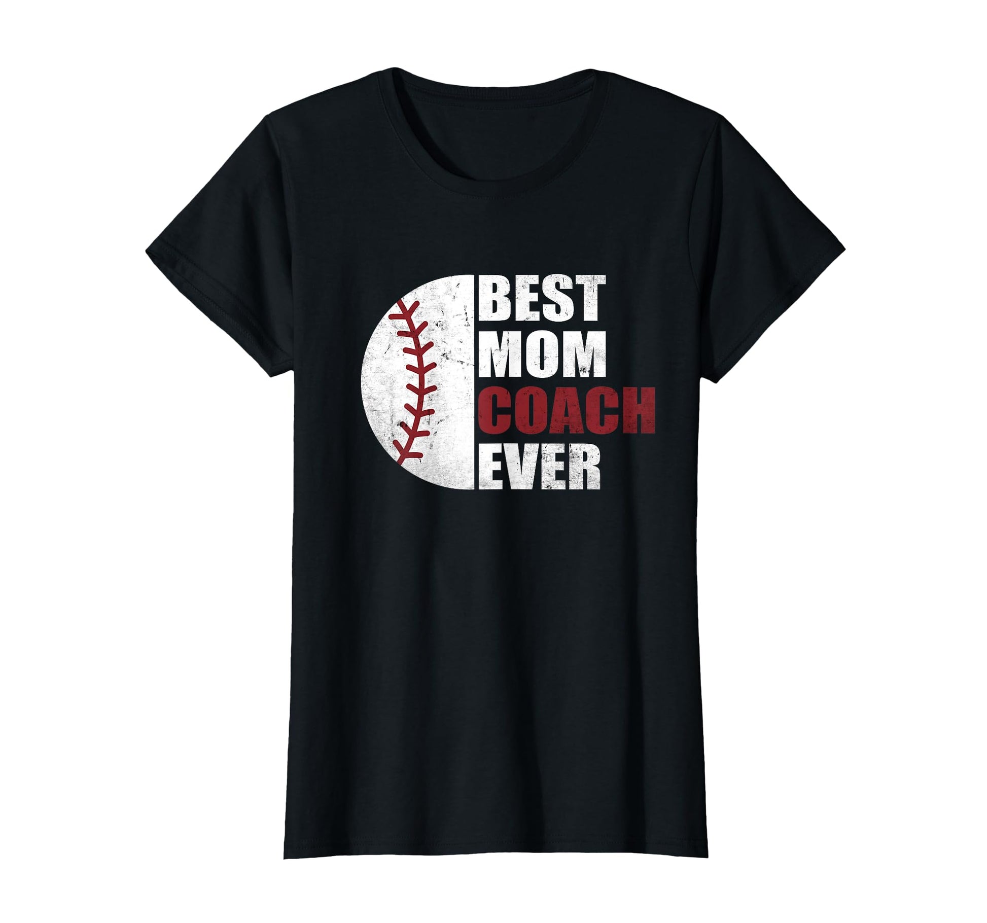 Best Baseball Mom Coach Ever Mother T-Shirt - Graphic Print for Adults - T-Shirt, Sweatshirt, Hoodie