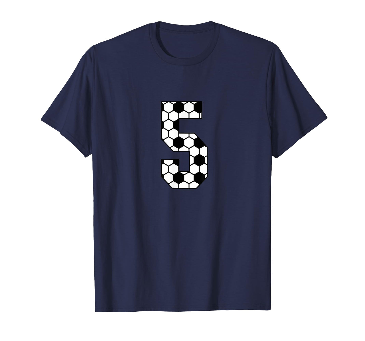 5 Soccer Jersey Favorite Player Fan Love T-Shirt - Novelty Apparel Unisex - T-Shirt, Sweatshirt, Hoodie