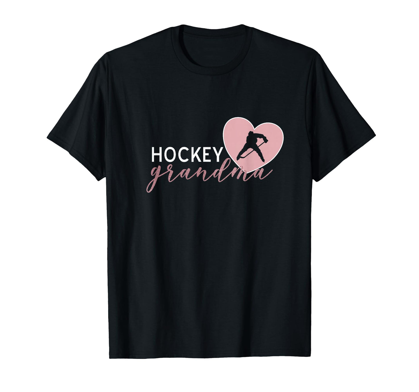 Hockey Grandma Grandmother Heart Player T-Shirt - Streetwear Style Unisex - T-Shirt, Sweatshirt, Hoodie