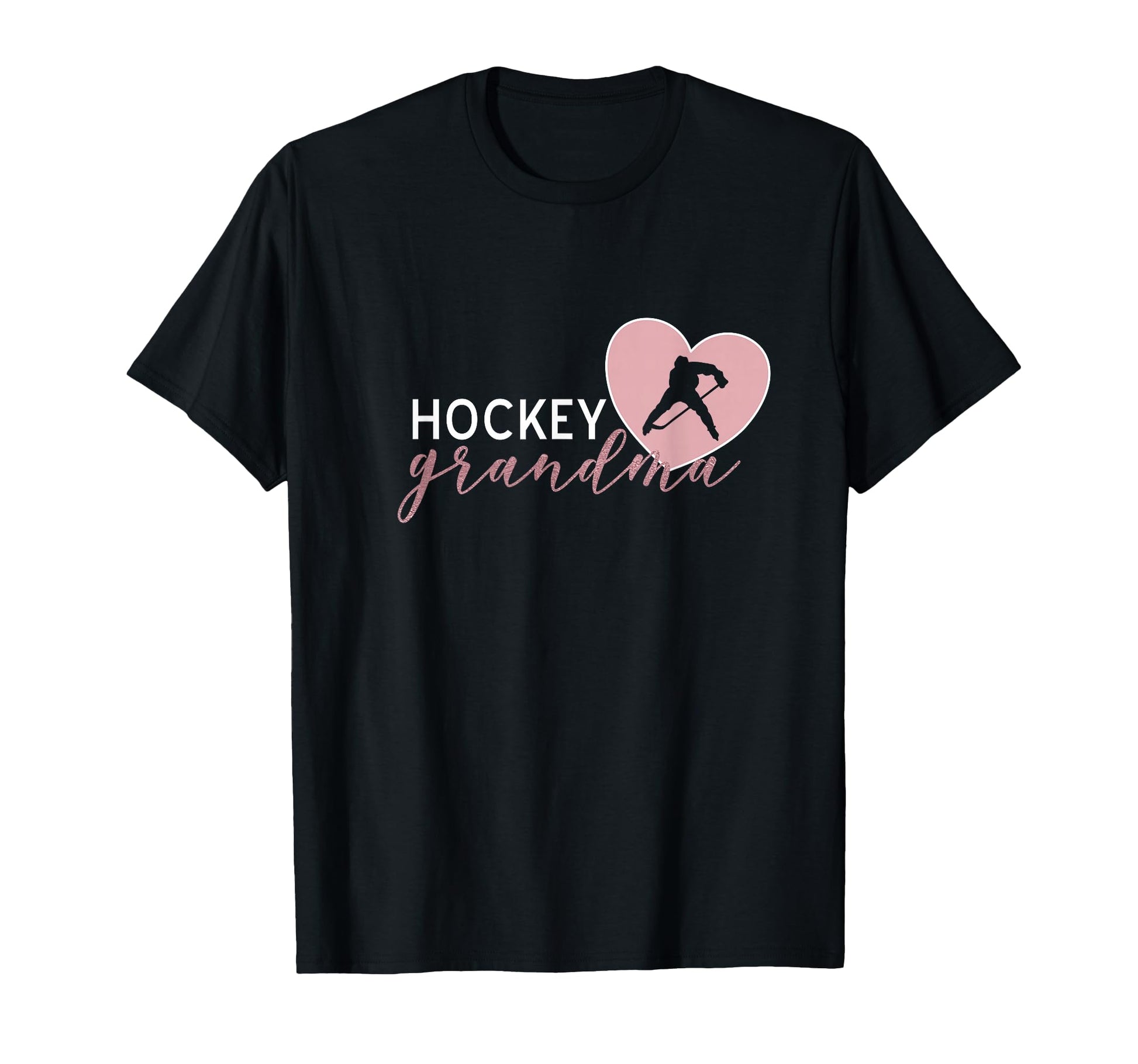 Hockey Grandma Grandmother Heart Player T-Shirt - Streetwear Style Unisex - T-Shirt, Sweatshirt, Hoodie