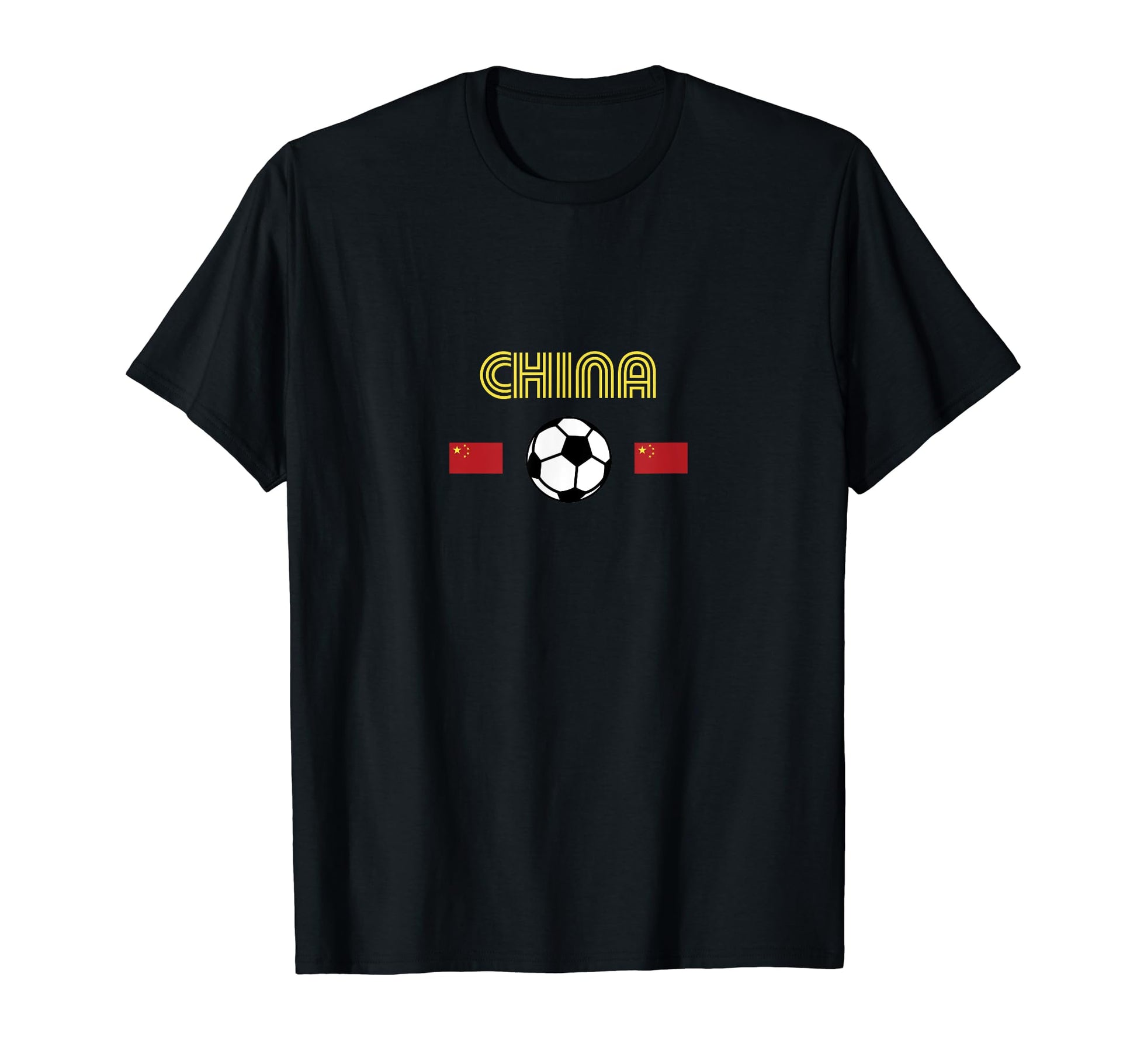 China Soccer Fans Related Products T-Shirt - Minimalist Print for Adults - T-Shirt, Sweatshirt, Hoodie