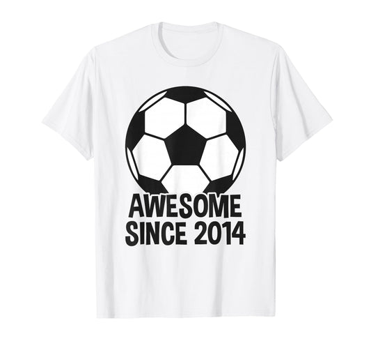 Awesome Since 2014 12Th Birthday T-Shirt - Casual Everyday Wear for Adults - T-Shirt, Sweatshirt, Hoodie