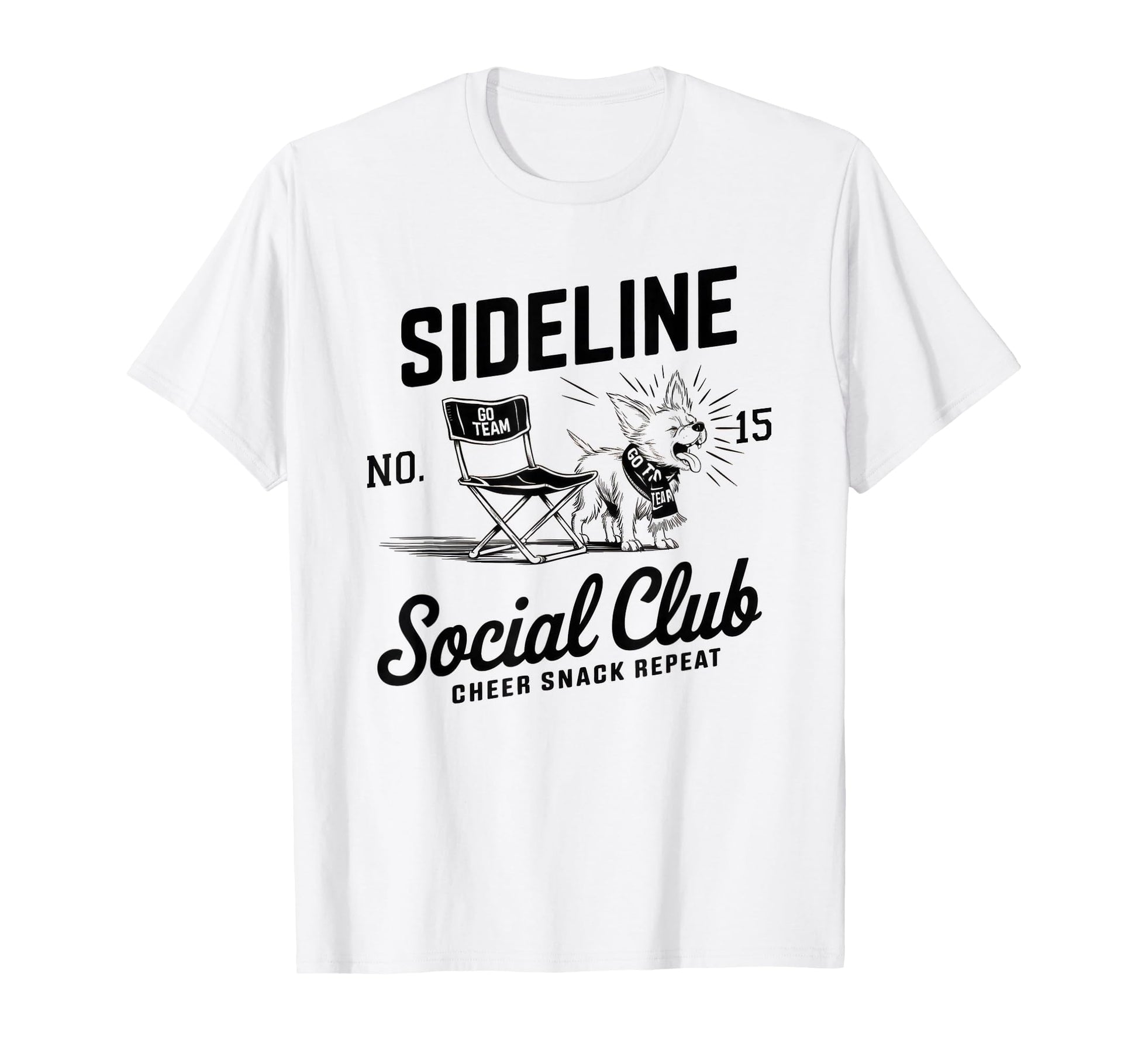 Sideline Social Club Soccer Mom Game T-Shirt - Minimalist Print for Adults - T-Shirt, Sweatshirt, Hoodie