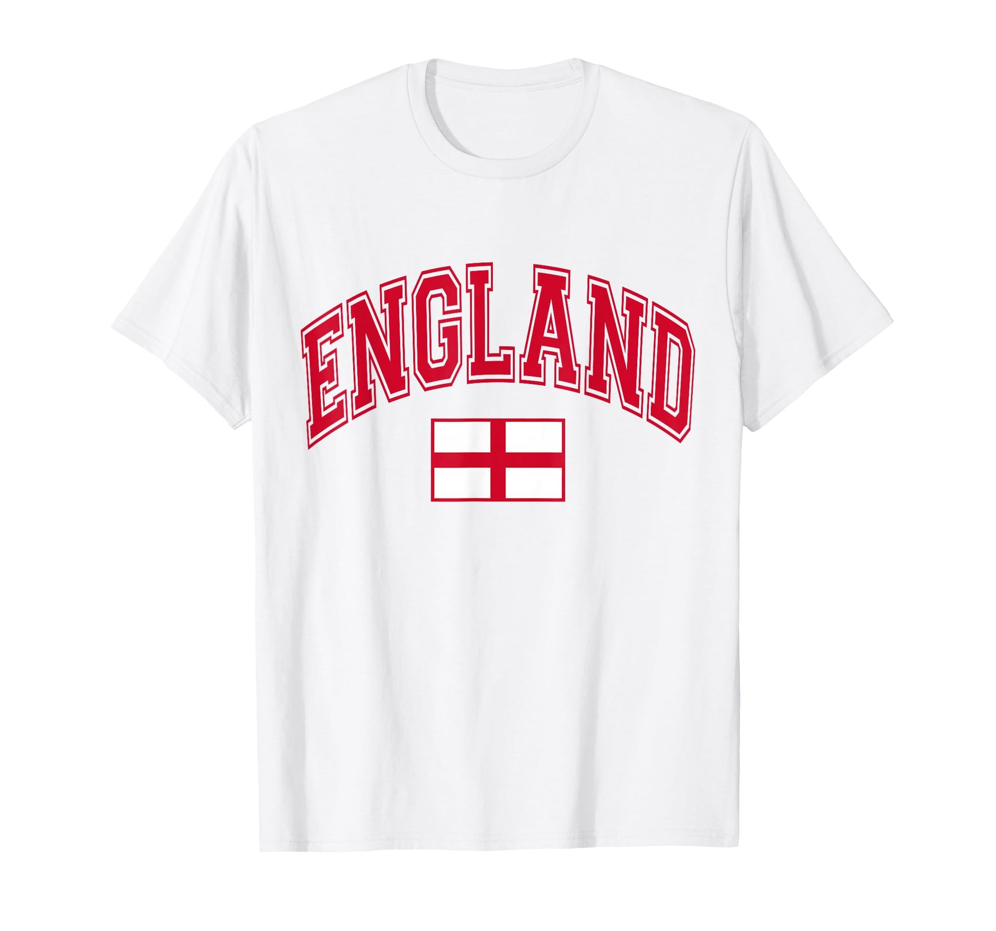 England English Flag T-Shirt - Minimalist Print for Adults - T-Shirt, Sweatshirt, Hoodie