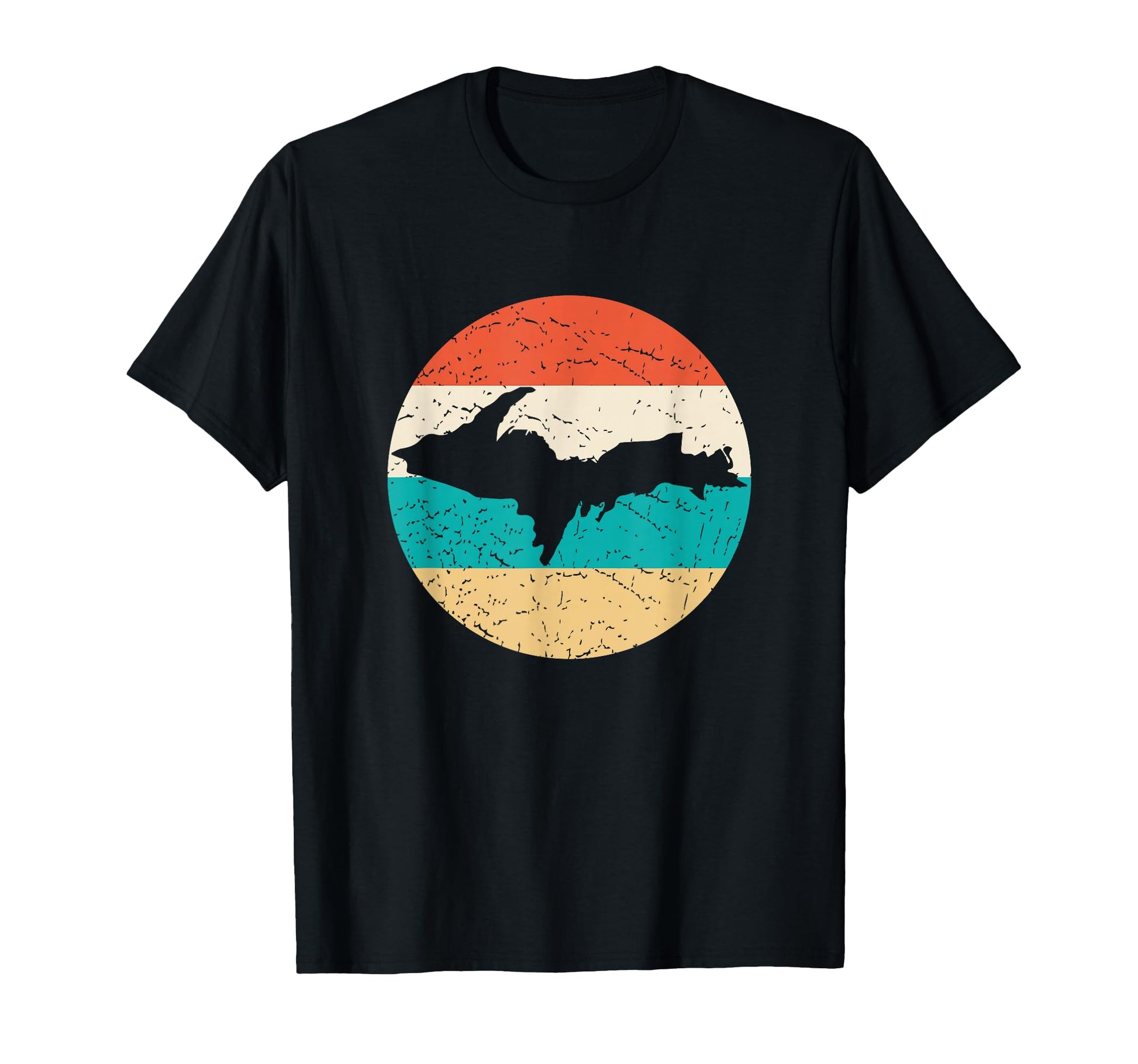 U P Yooper Circle Upper Peninsula T-Shirt - Streetwear Style for Adults - T-Shirt, Sweatshirt, Hoodie