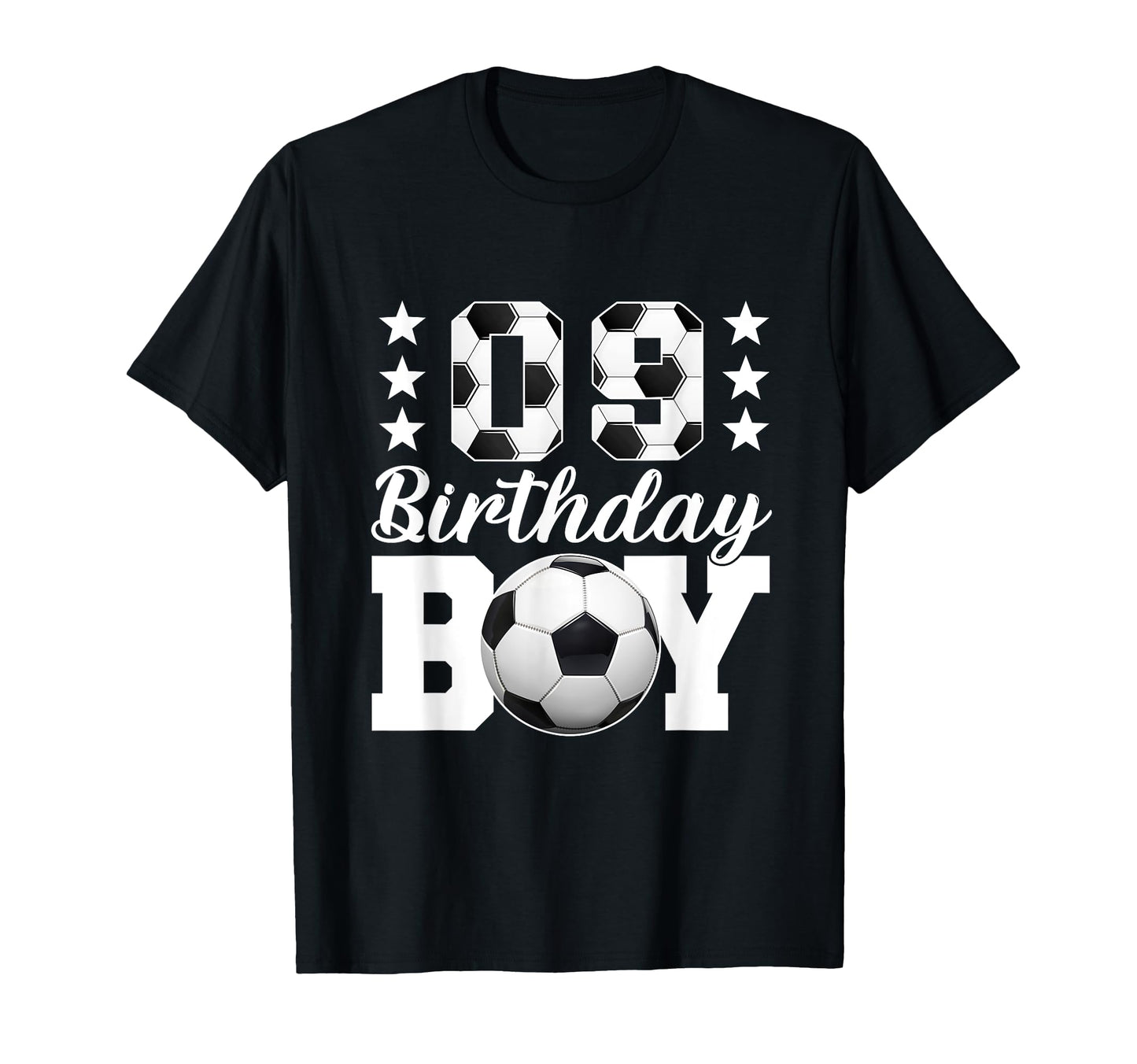 Soccer 9Th Birthday 9 Years Old Soccer T-Shirt - Novelty Apparel Men Women - T-Shirt, Sweatshirt, Hoodie