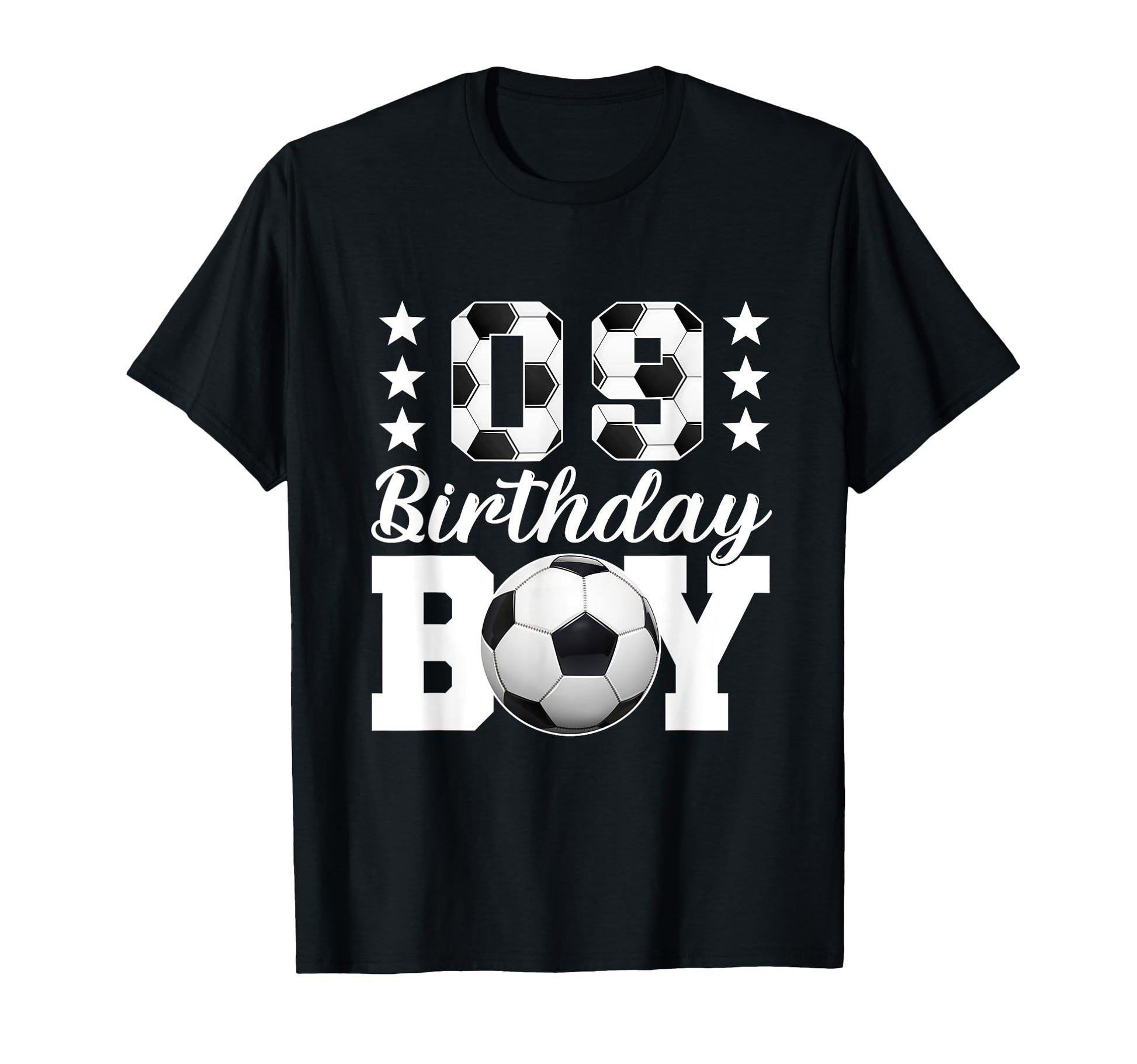 Soccer 9Th Birthday 9 Years Old Soccer T-Shirt - Novelty Apparel Men Women - T-Shirt, Sweatshirt, Hoodie