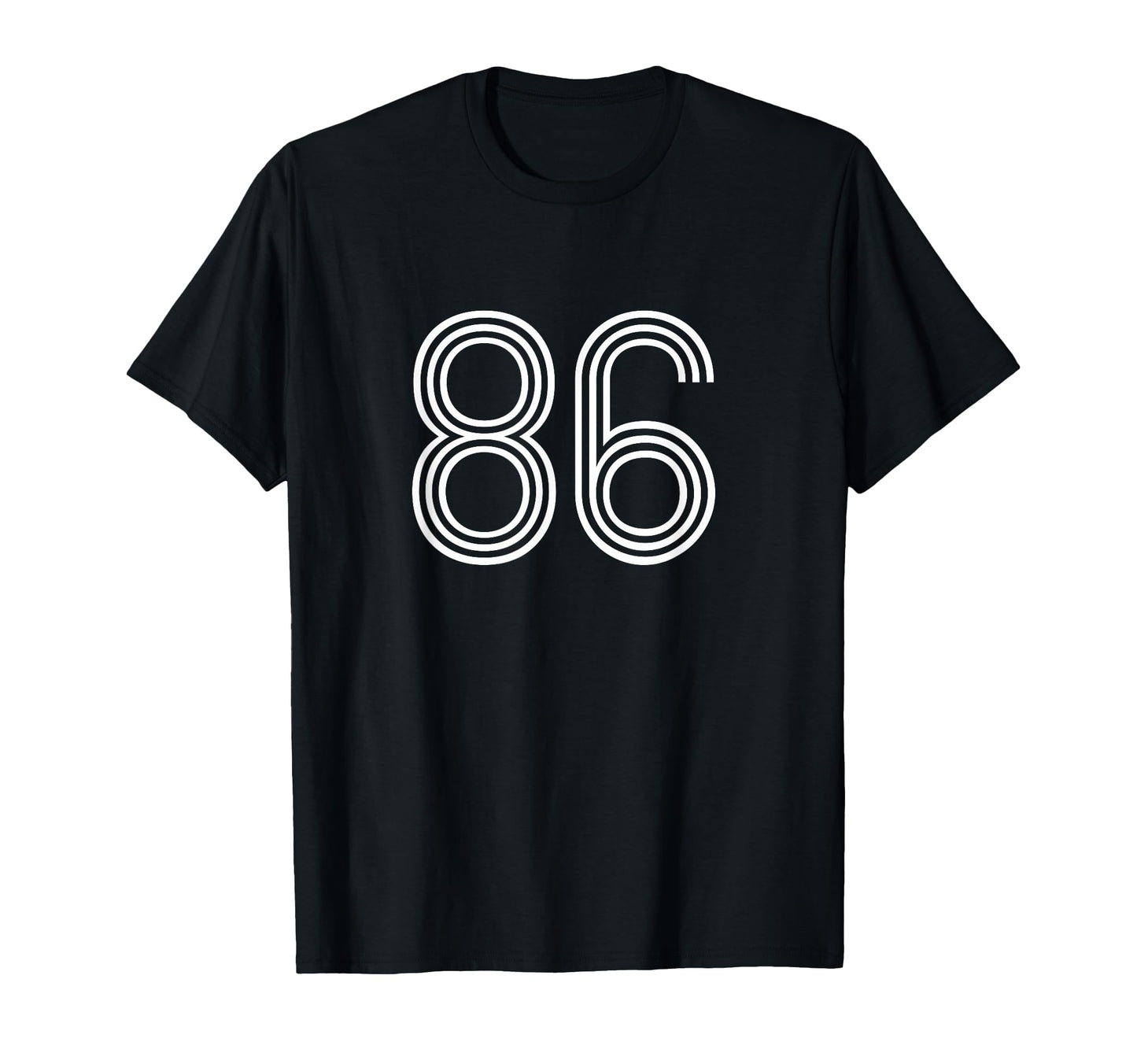 Number 86 1986 Sports Football T-Shirt - Casual Everyday Wear Men Women - T-Shirt, Sweatshirt, Hoodie