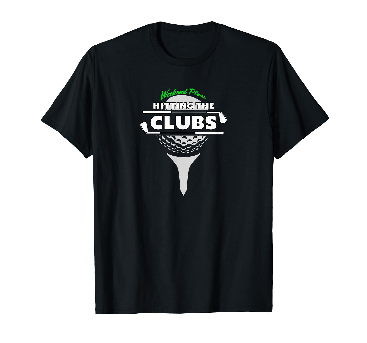 Hitting Clubs Funny Golfing T-Shirt - Aesthetic Graphic Unisex - T-Shirt, Sweatshirt, Hoodie