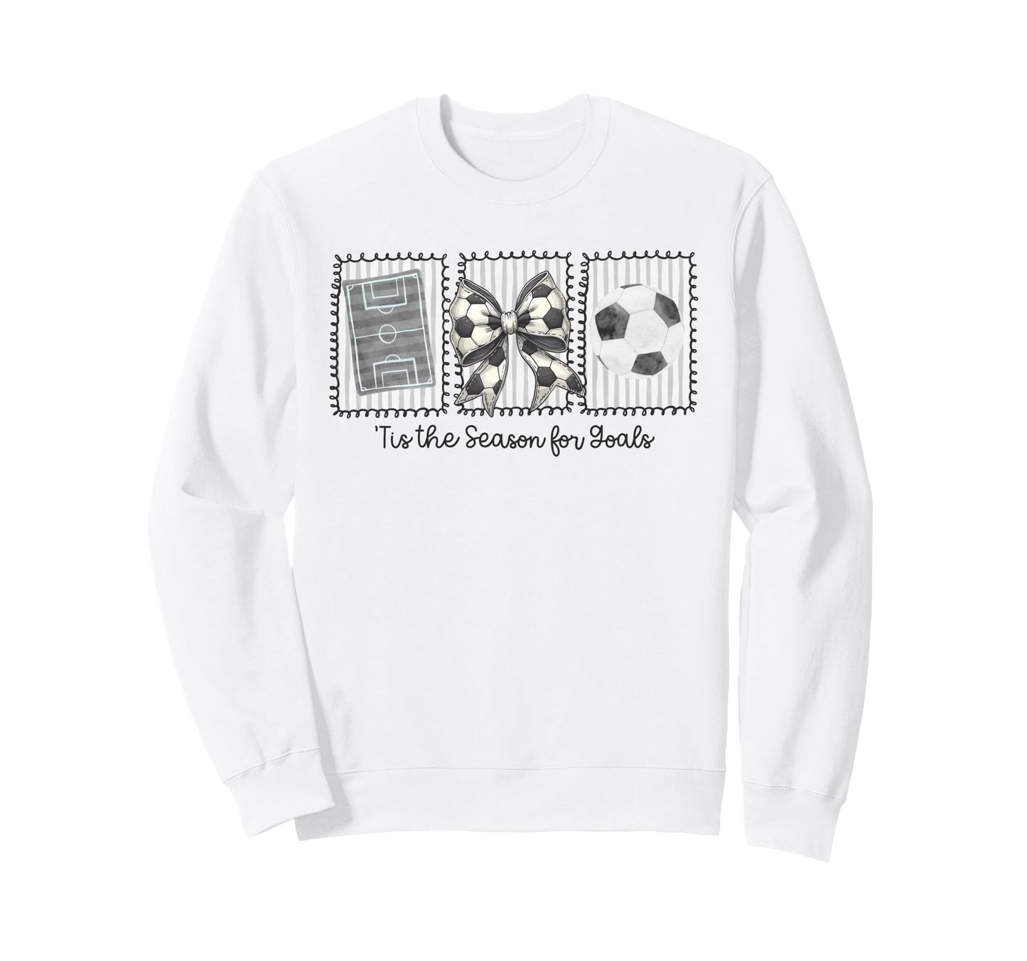 Funny Preppy Tis Season Soccer Sweatshirt - Fun Novelty Design Unisex - T-Shirt, Sweatshirt, Hoodie