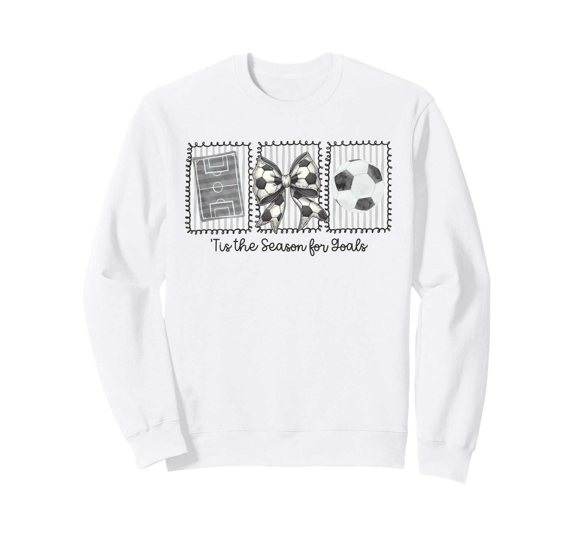 Funny Preppy Tis Season Soccer Sweatshirt - Fun Novelty Design Unisex - T-Shirt, Sweatshirt, Hoodie