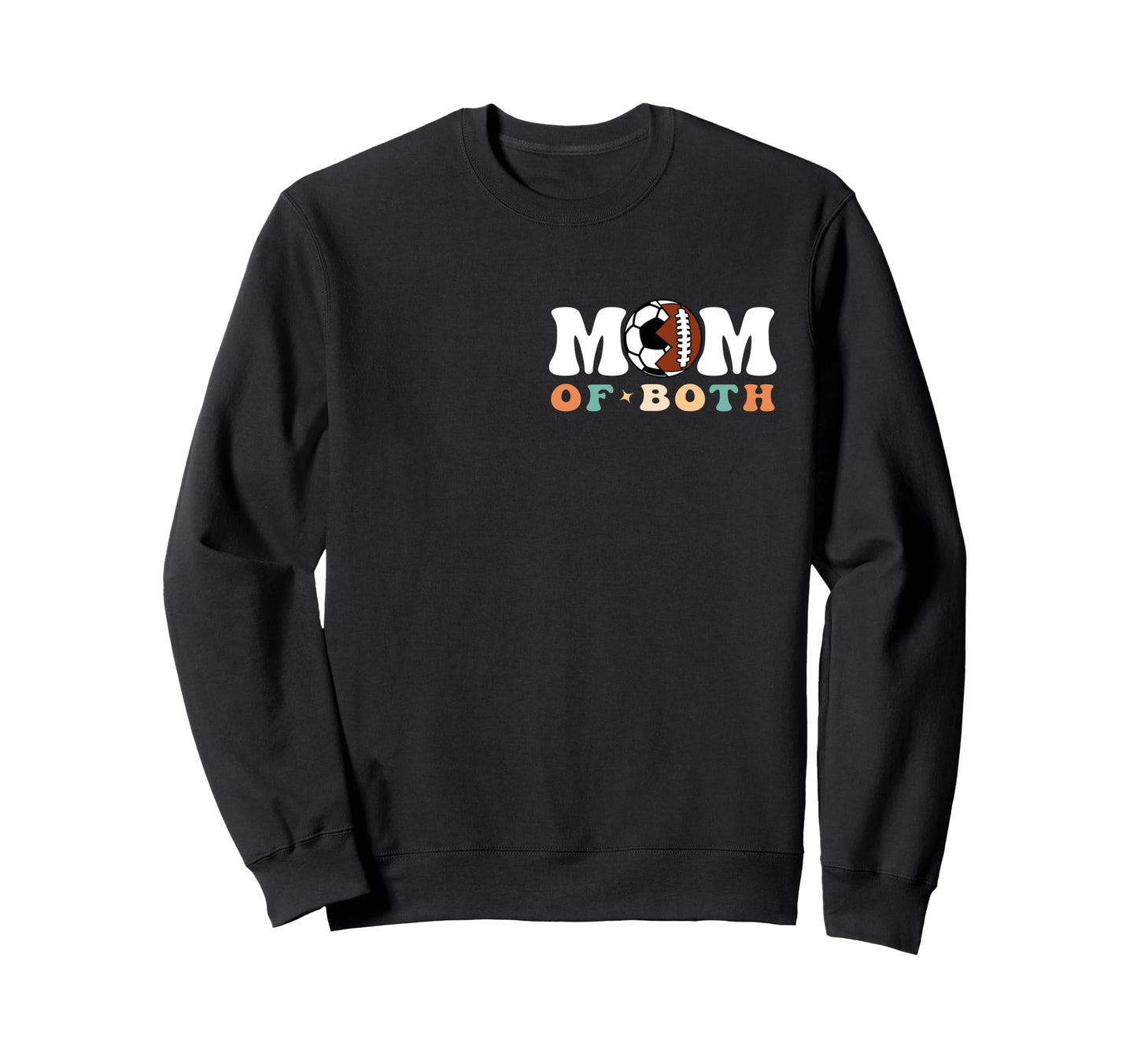 My Mom Both Era Soccer Football 2 Sweatshirt - Unique Graphic Men Women - T-Shirt, Sweatshirt, Hoodie
