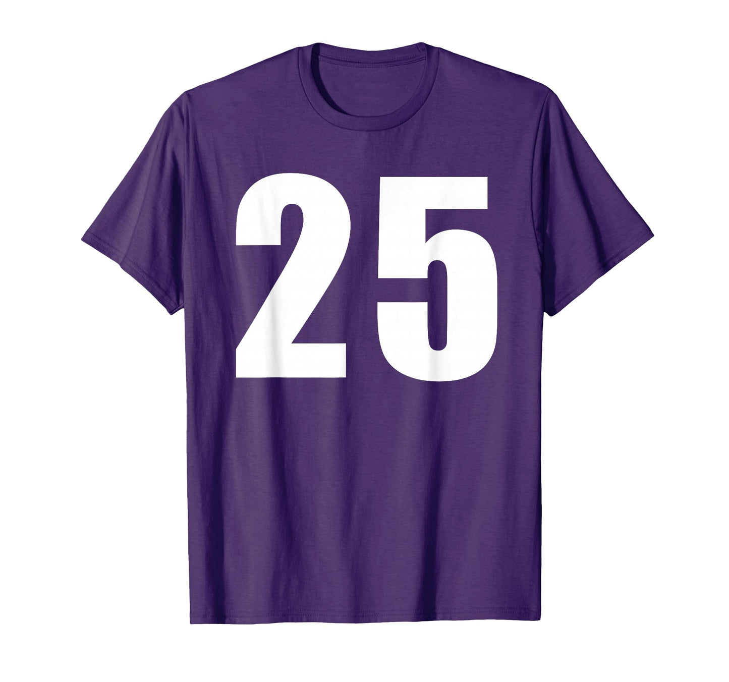 Jersey Number 25 Baseball T-Shirt - Casual Everyday Wear for Adults - T-Shirt, Sweatshirt, Hoodie