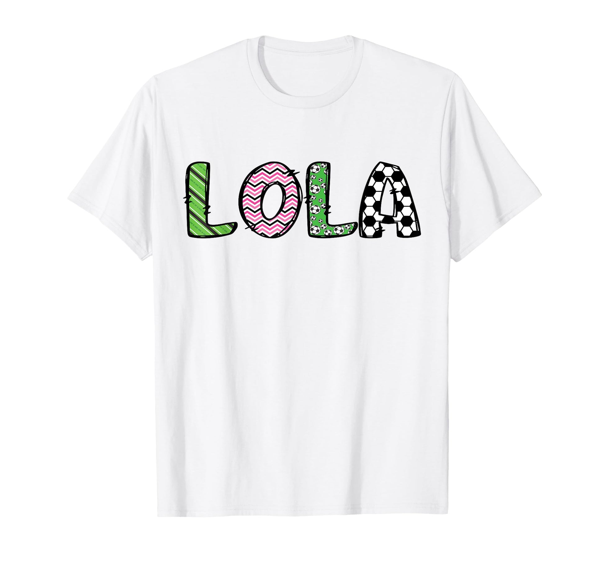 Soccer Lola Funny Soccer Birthday T-Shirt - Fun Novelty Design Men Women - T-Shirt, Sweatshirt, Hoodie