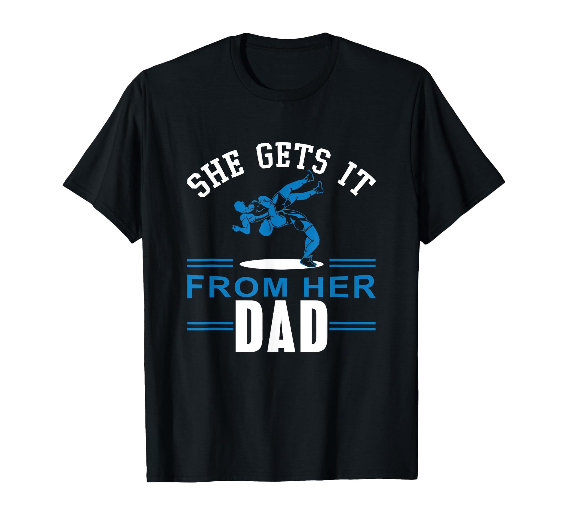 Funny Wrestlers Wrestling Dad T-Shirt - Aesthetic Graphic Men Women - T-Shirt, Sweatshirt, Hoodie
