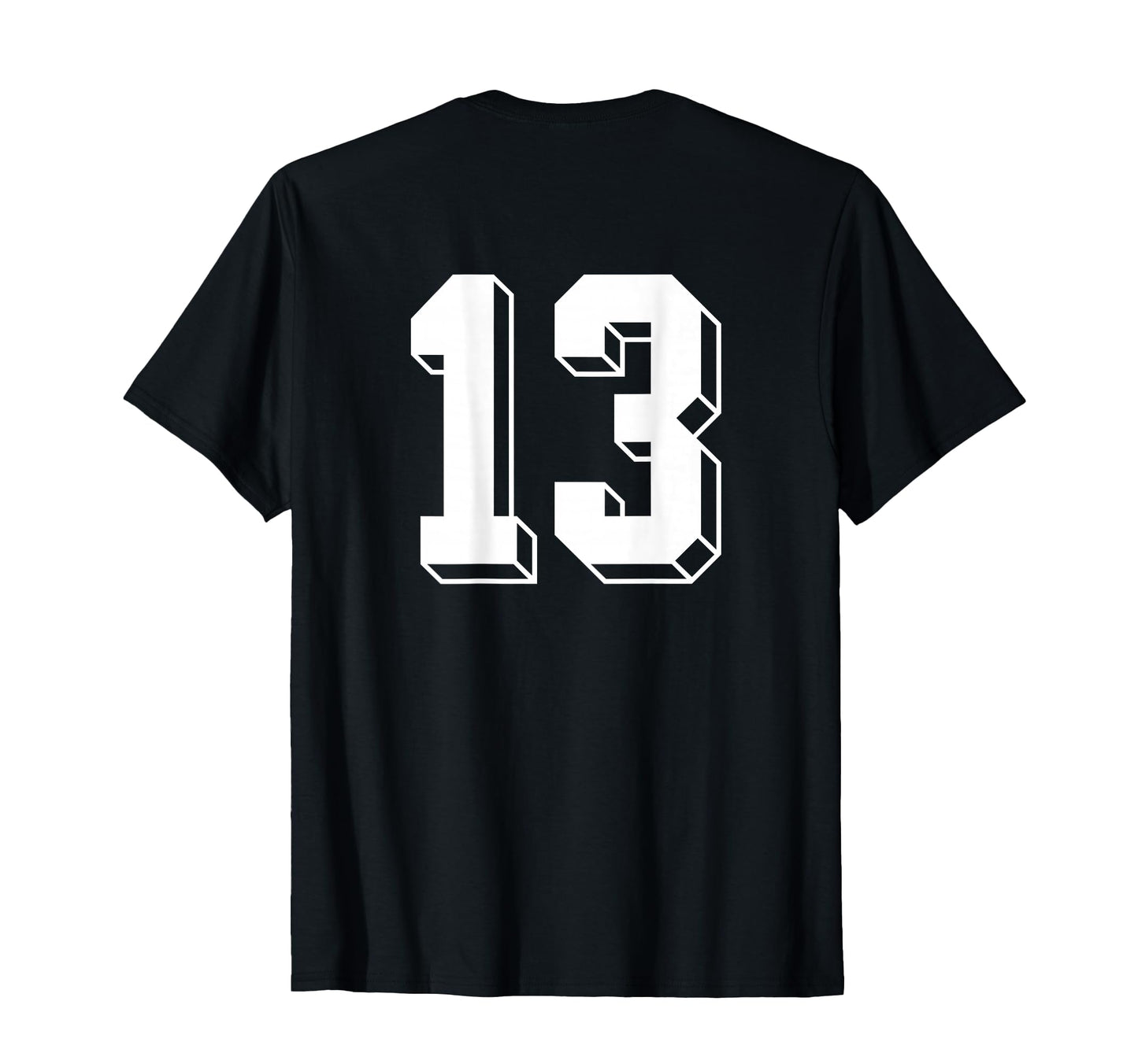 Number 13 Backside 80S 90S Team T-Shirt - Aesthetic Graphic Men Women - T-Shirt, Sweatshirt, Hoodie