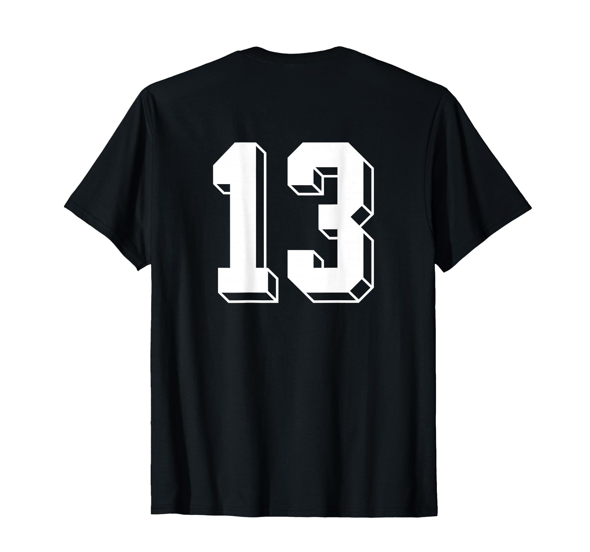Number 13 Backside 80S 90S Team T-Shirt - Aesthetic Graphic Men Women - T-Shirt, Sweatshirt, Hoodie
