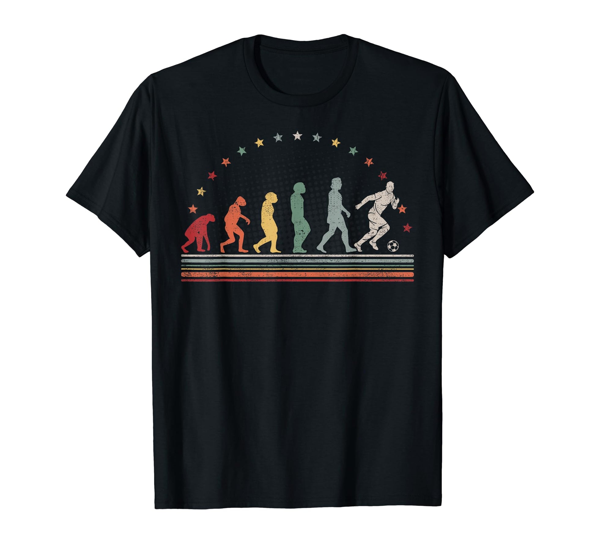 Soccer Evolution Soccer Player Soccer T-Shirt - Minimalist Print Unisex - T-Shirt, Sweatshirt, Hoodie