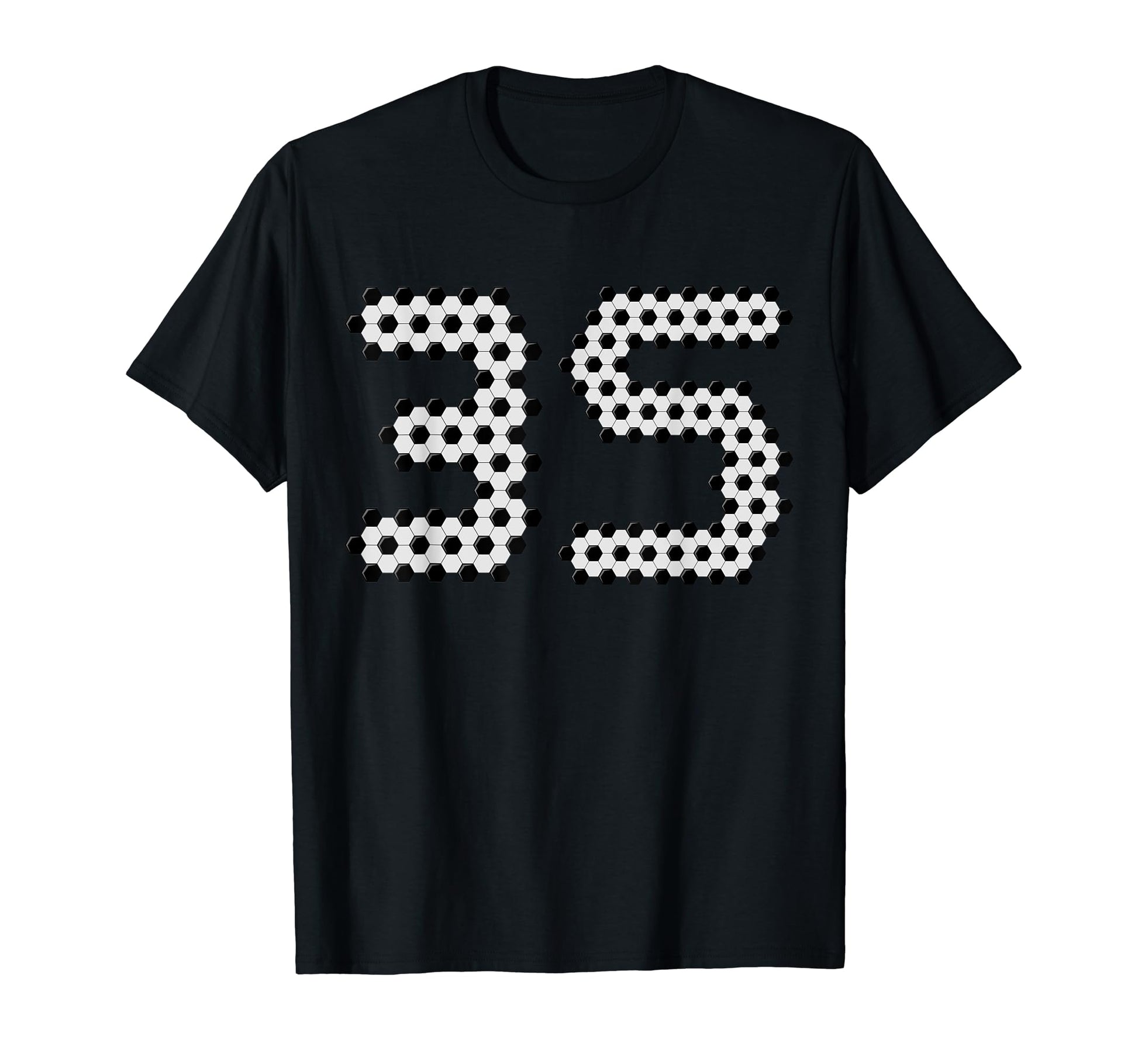 Fun 35Th Birthday Soccer Themed 35 T-Shirt - Fun Novelty Design Men Women - T-Shirt, Sweatshirt, Hoodie