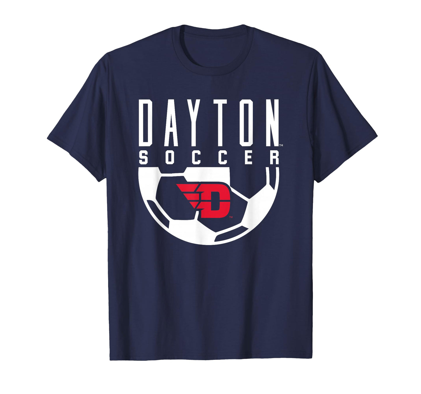 University Dayton Flyers Soccer Arch T-Shirt - Minimalist Print Unisex - T-Shirt, Sweatshirt, Hoodie