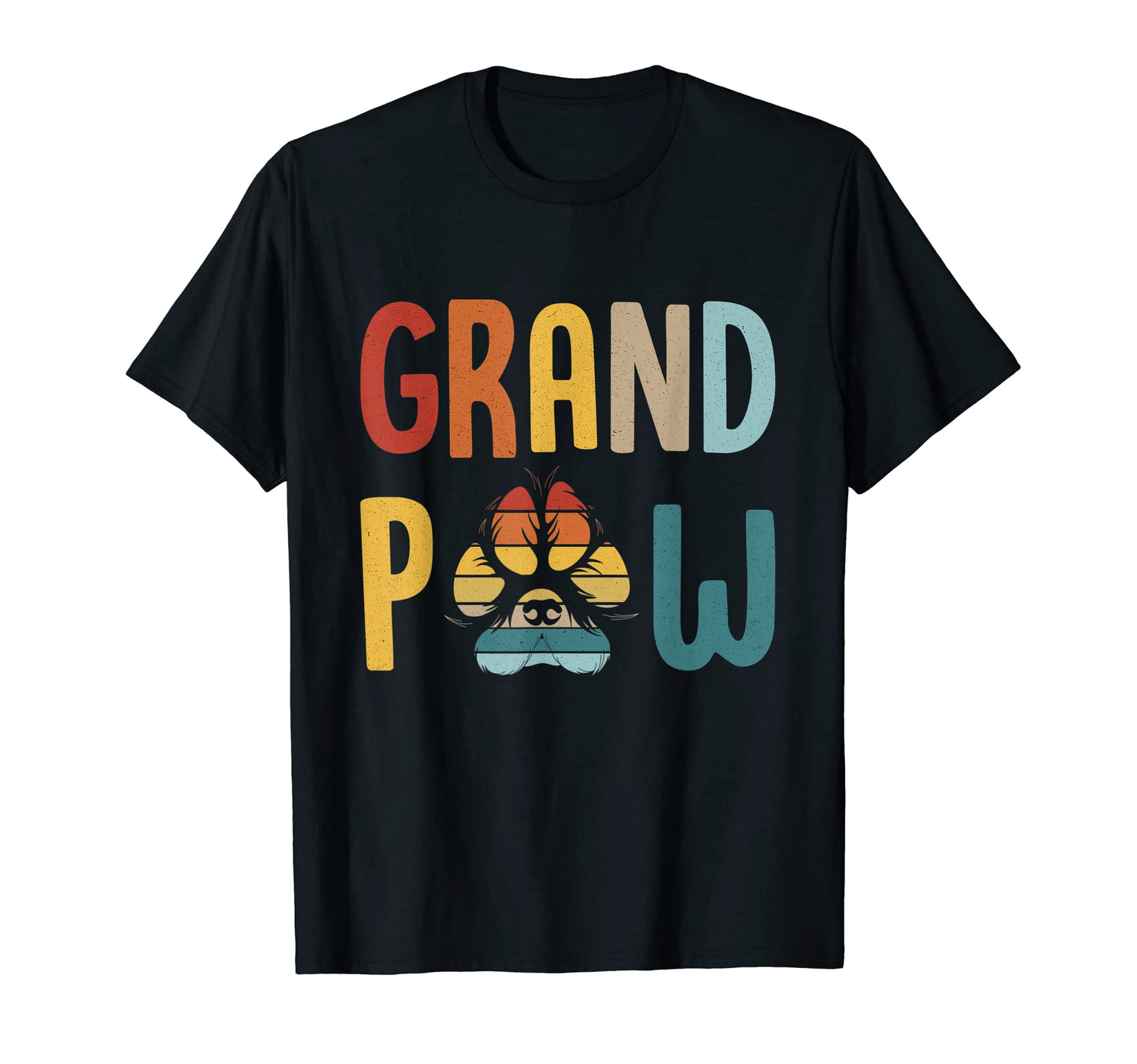 Mens Mens Grandpaw Best Grandpa Dog T-Shirt - Trendy Graphic for Adults - T-Shirt, Sweatshirt, Hoodie