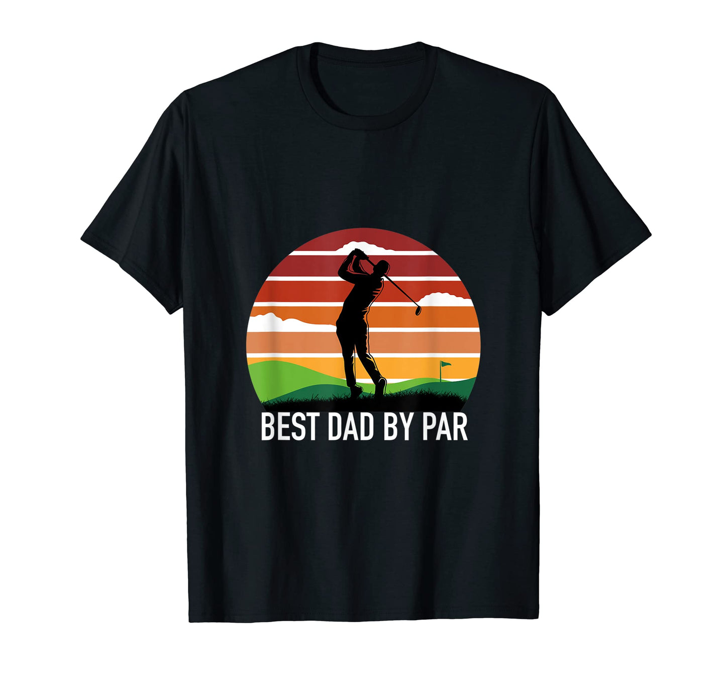 Best Dad Par Golf T-Shirt - Minimalist Print for Adults - T-Shirt, Sweatshirt, Hoodie