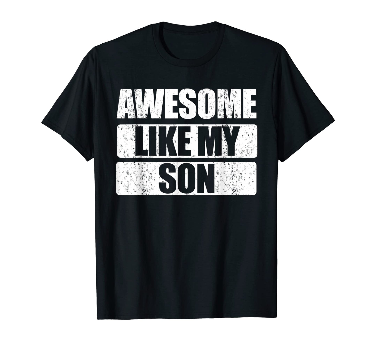 Awesome Like My Son Fathers Day Mom And T-Shirt - Trendy Graphic Unisex - T-Shirt, Sweatshirt, Hoodie