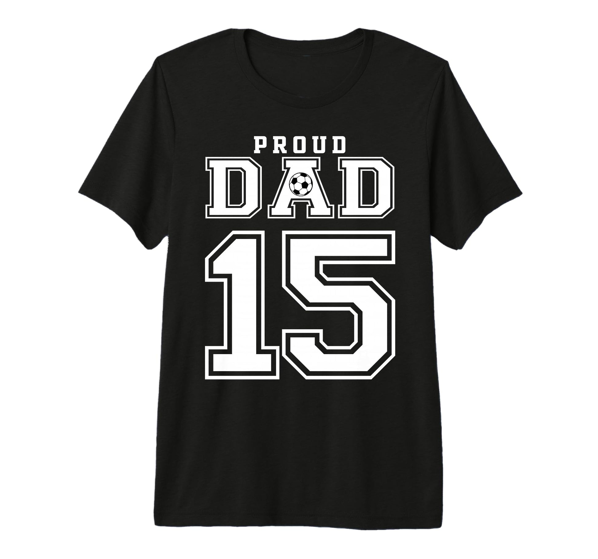 Number 15 Custom Proud Soccer Futbol T-Shirt - Streetwear Style Men Women - T-Shirt, Sweatshirt, Hoodie