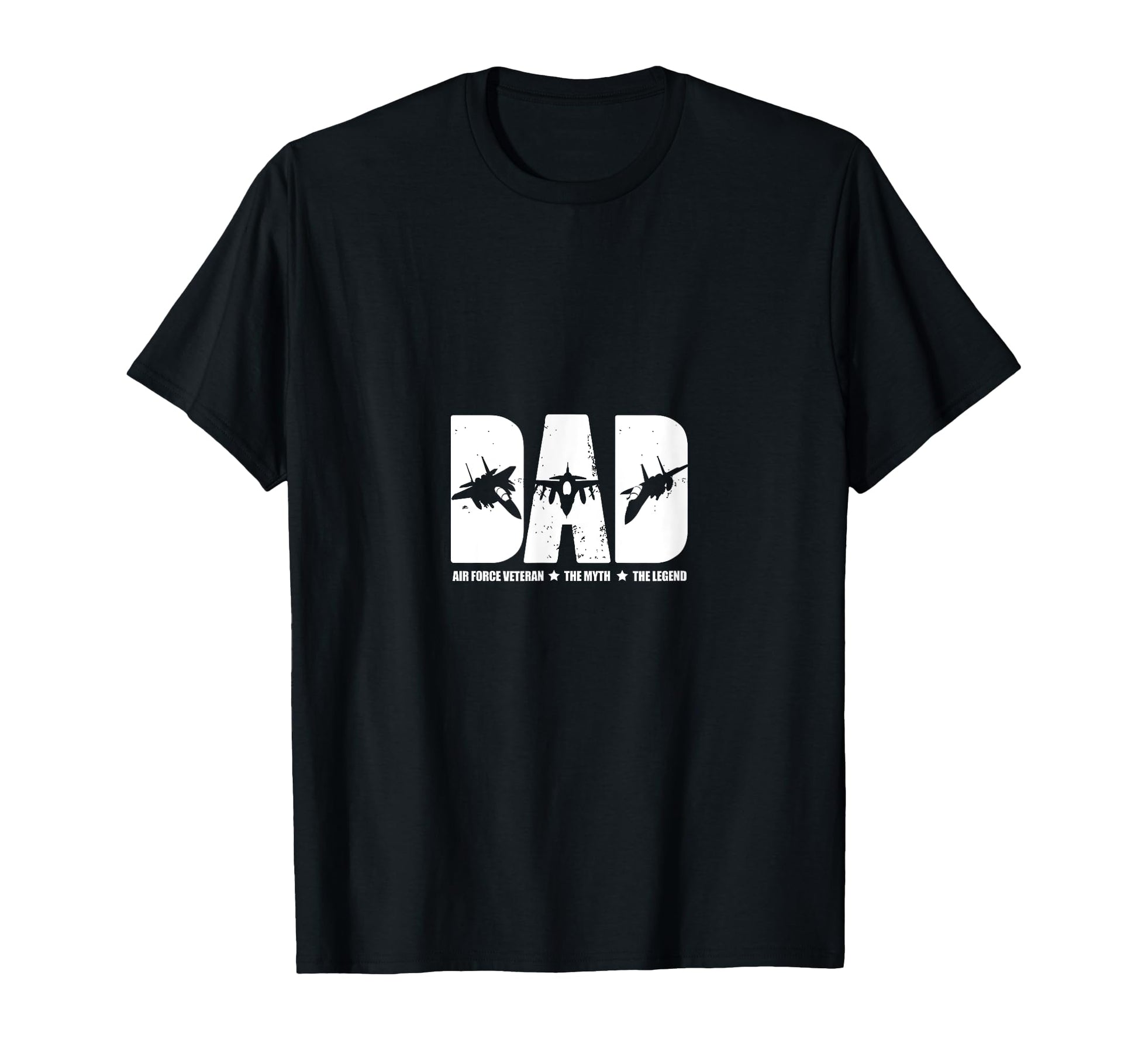 Dad Air Force Veteran Myth Legend T-Shirt - Custom Art Print for Adults - T-Shirt, Sweatshirt, Hoodie