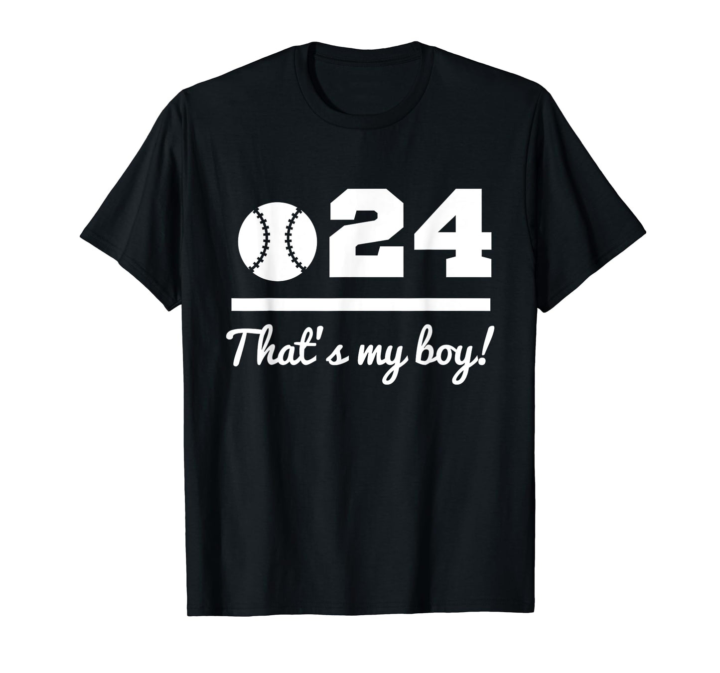 24 Baseball Mom Baseball Dad Baseball T-Shirt - Streetwear Style Unisex - T-Shirt, Sweatshirt, Hoodie