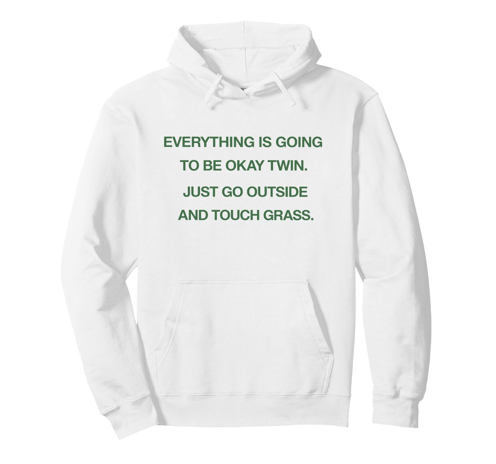 Everything Is Going To Be Okay Twin Hoodie - Trendy Graphic Men Women - T-Shirt, Sweatshirt, Hoodie