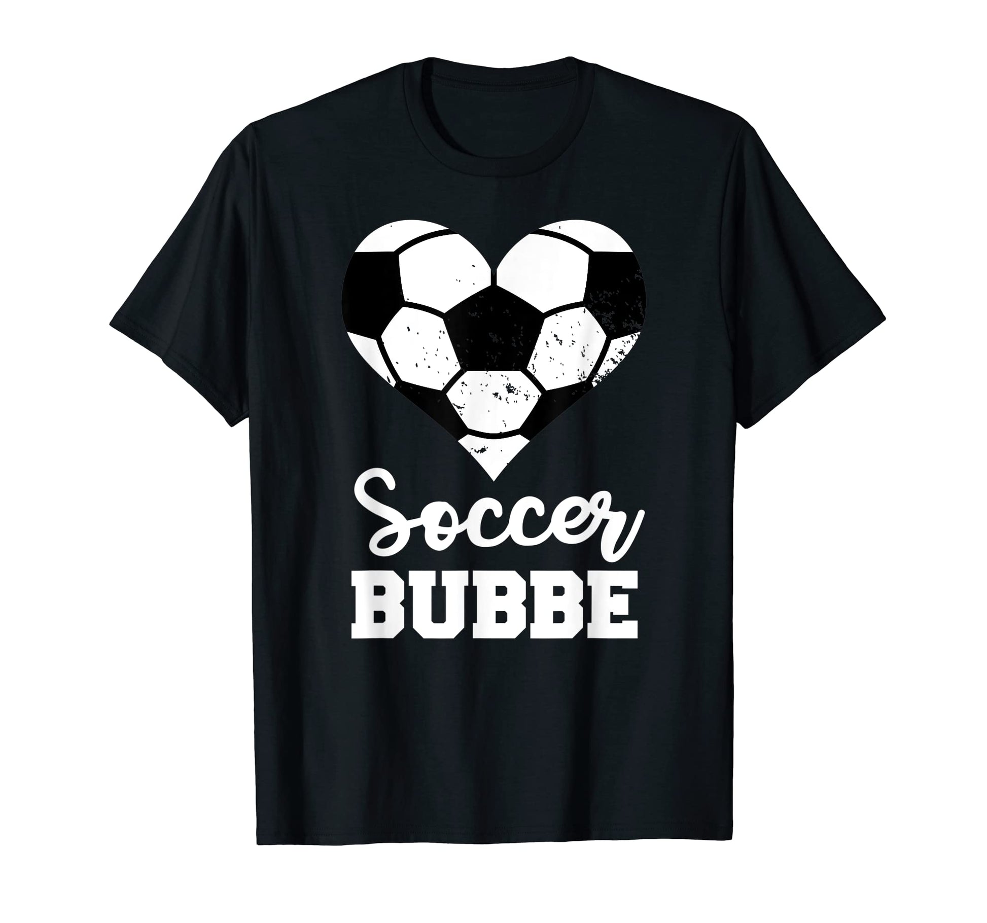 Soccer Bubbe Funny Soccer Heart T-Shirt - Aesthetic Graphic for Adults - T-Shirt, Sweatshirt, Hoodie