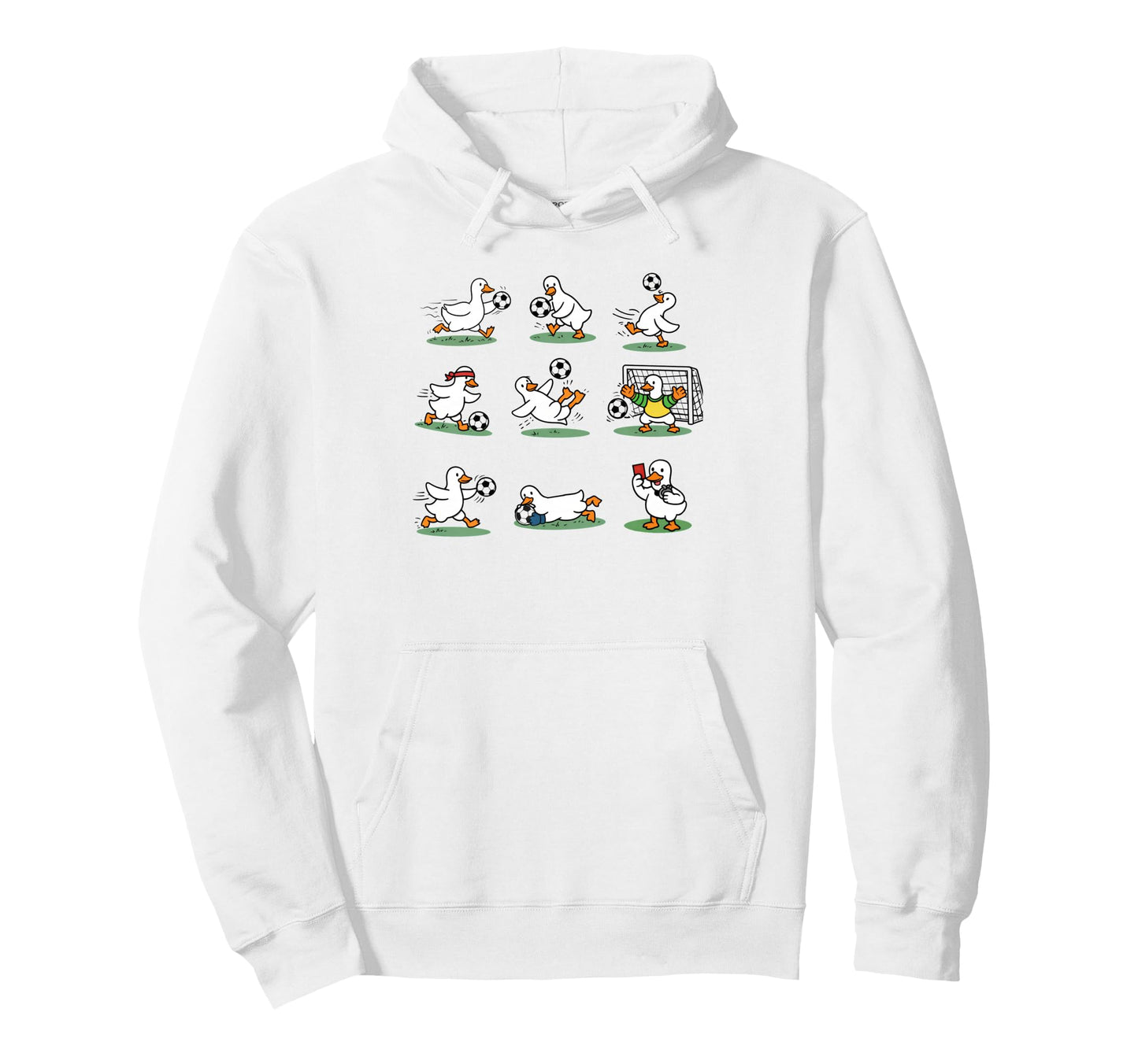 Soccer Player Game Day Vibes Silly Hoodie - Novelty Apparel for Adults - T-Shirt, Sweatshirt, Hoodie