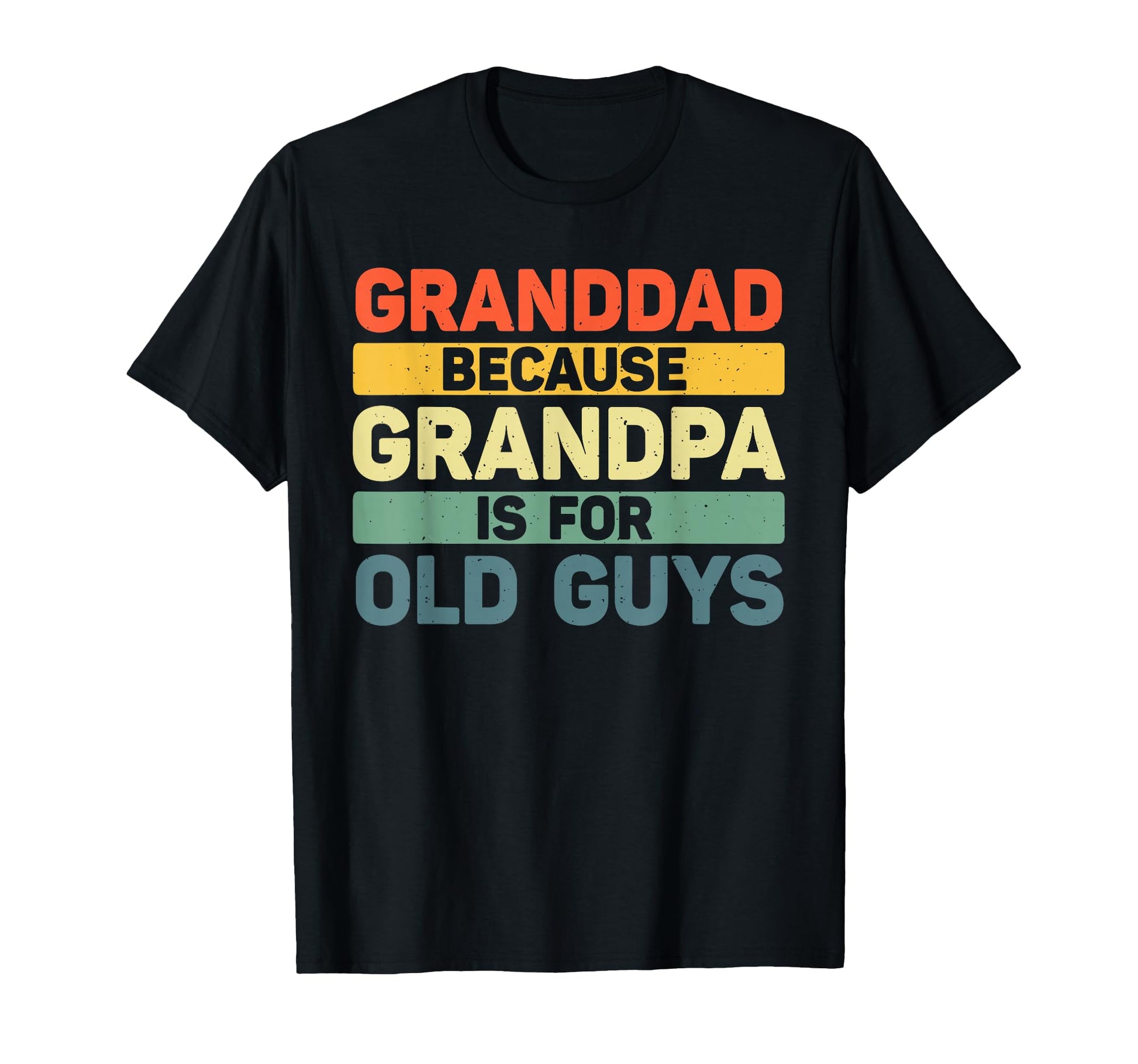 Granddad Art Grandpa From Grandkids T-Shirt - Minimalist Print Unisex - T-Shirt, Sweatshirt, Hoodie