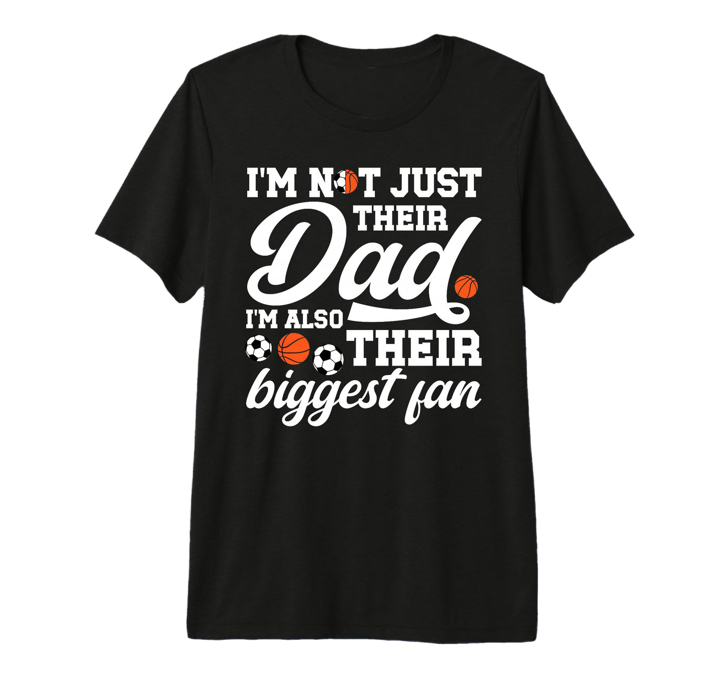 Mens Their Biggest Fan Soccer T-Shirt - Fun Novelty Design Unisex - T-Shirt, Sweatshirt, Hoodie