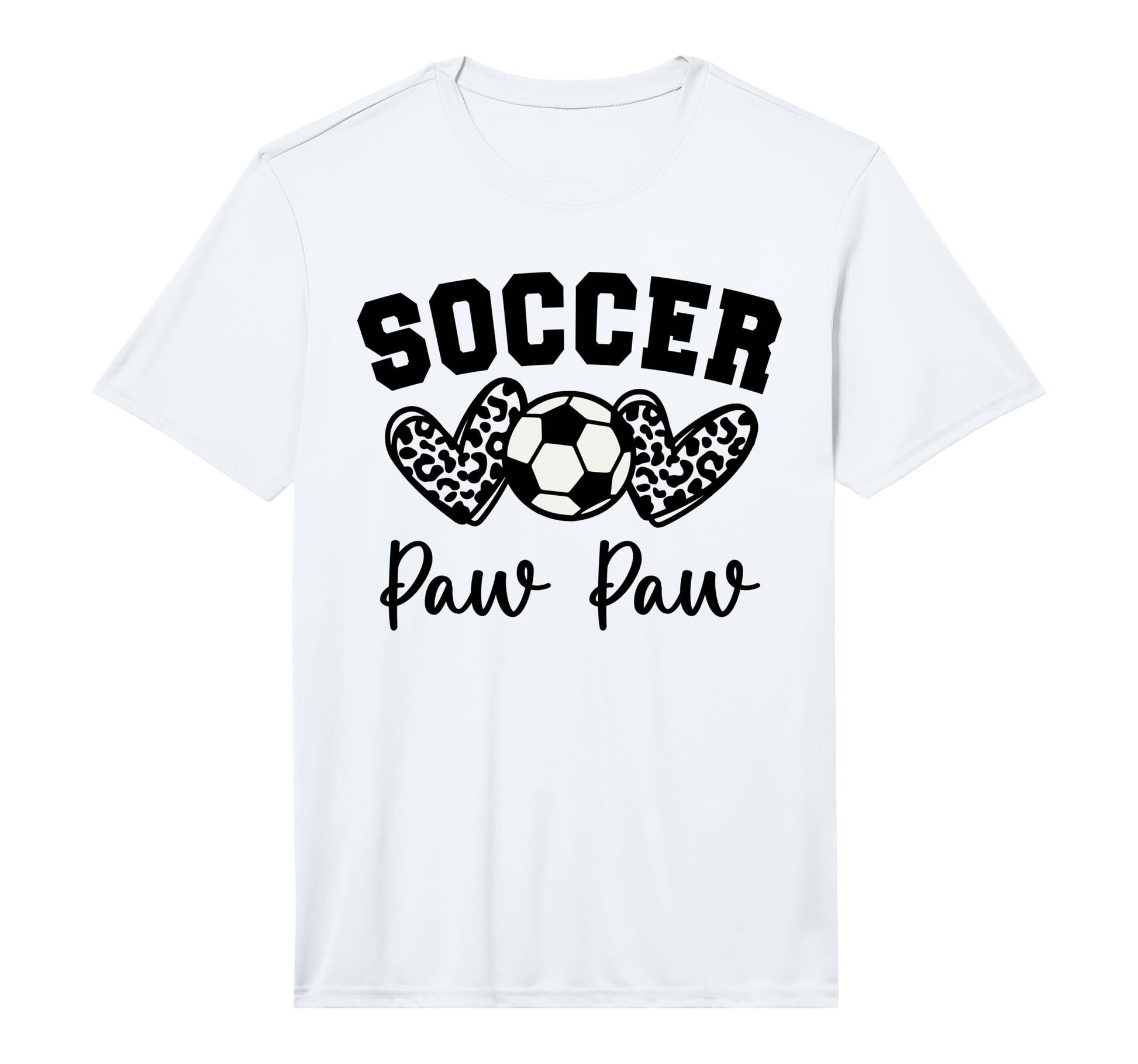 Soccer Paw Paw Matching Family T-Shirt - Casual Everyday Wear Men Women - T-Shirt, Sweatshirt, Hoodie