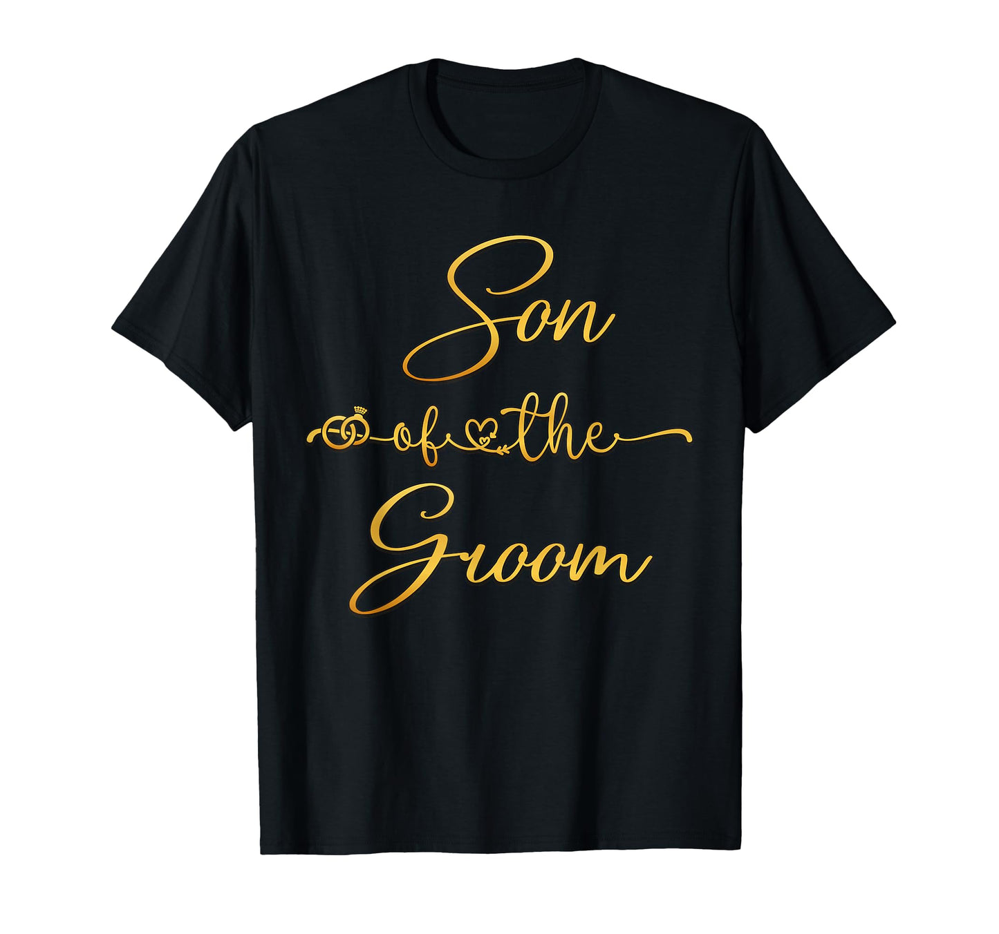 Son Groom Wedding Party Him T-Shirt - Aesthetic Graphic for Adults - T-Shirt, Sweatshirt, Hoodie