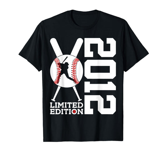 14Th Birthday Baseball 2012 T-Shirt - Trendy Graphic Unisex - T-Shirt, Sweatshirt, Hoodie