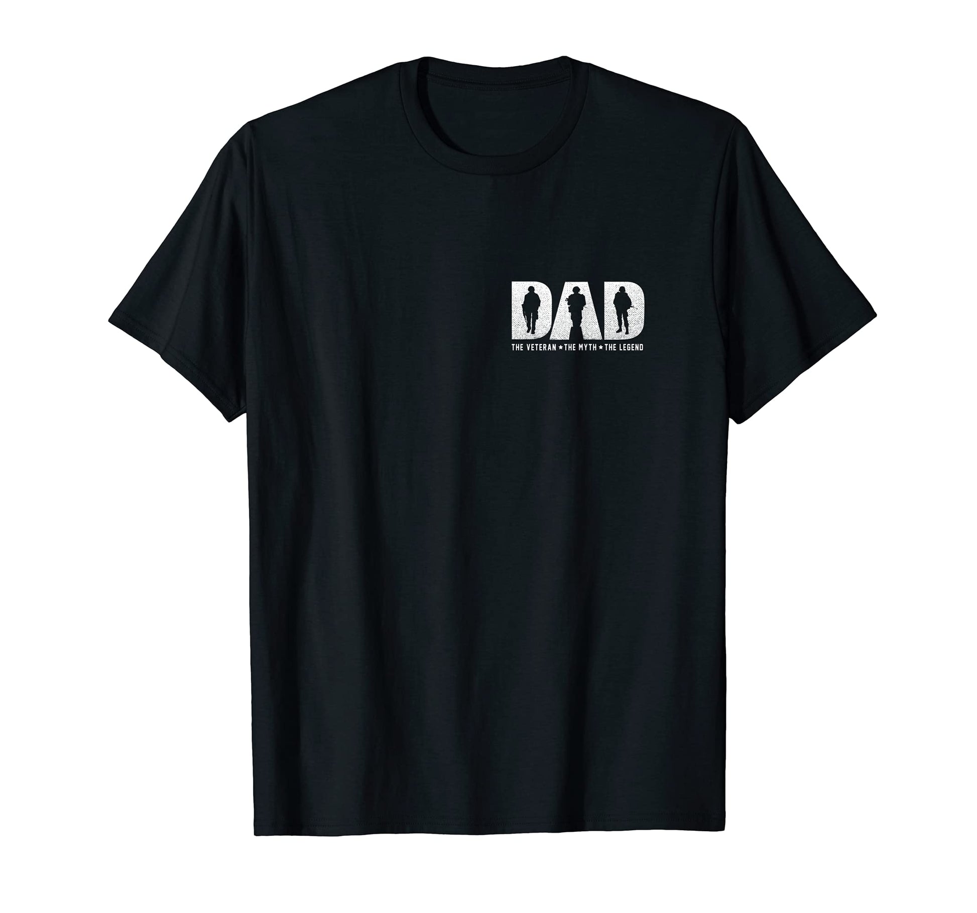 Dad Veteran Myth Legend Proud Veteran Dad T-Shirt - Streetwear Style Unisex - T-Shirt, Sweatshirt, Hoodie