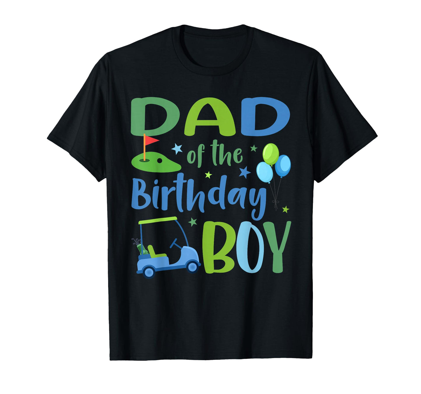 Dad Birthday Golf Player T-Shirt - Aesthetic Graphic for Adults - T-Shirt, Sweatshirt, Hoodie
