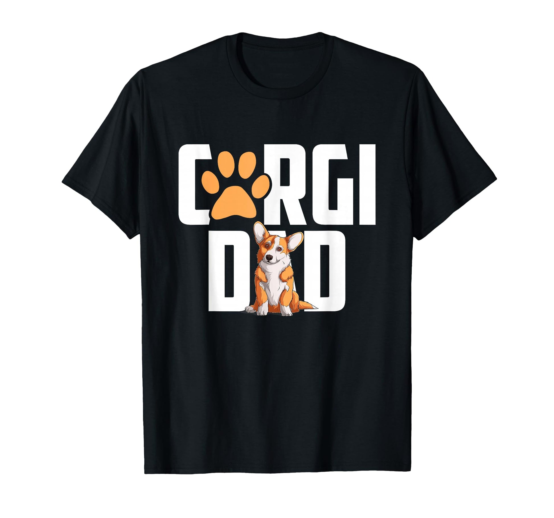 Pembroke Welsh Corgi Corgi Dad T-Shirt - Aesthetic Graphic Unisex - T-Shirt, Sweatshirt, Hoodie